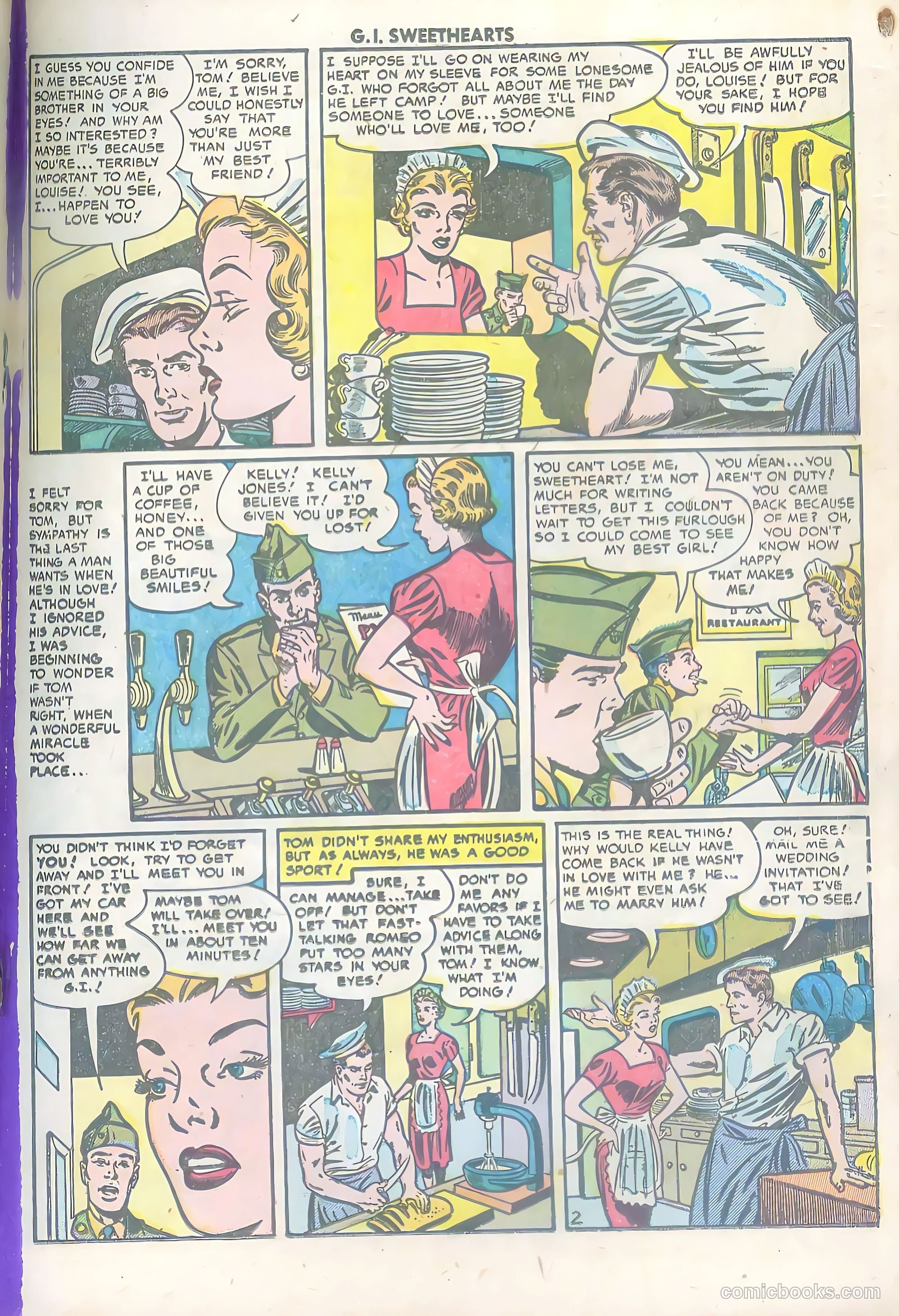 G.I. Sweethearts #34 — page 19 of 36
