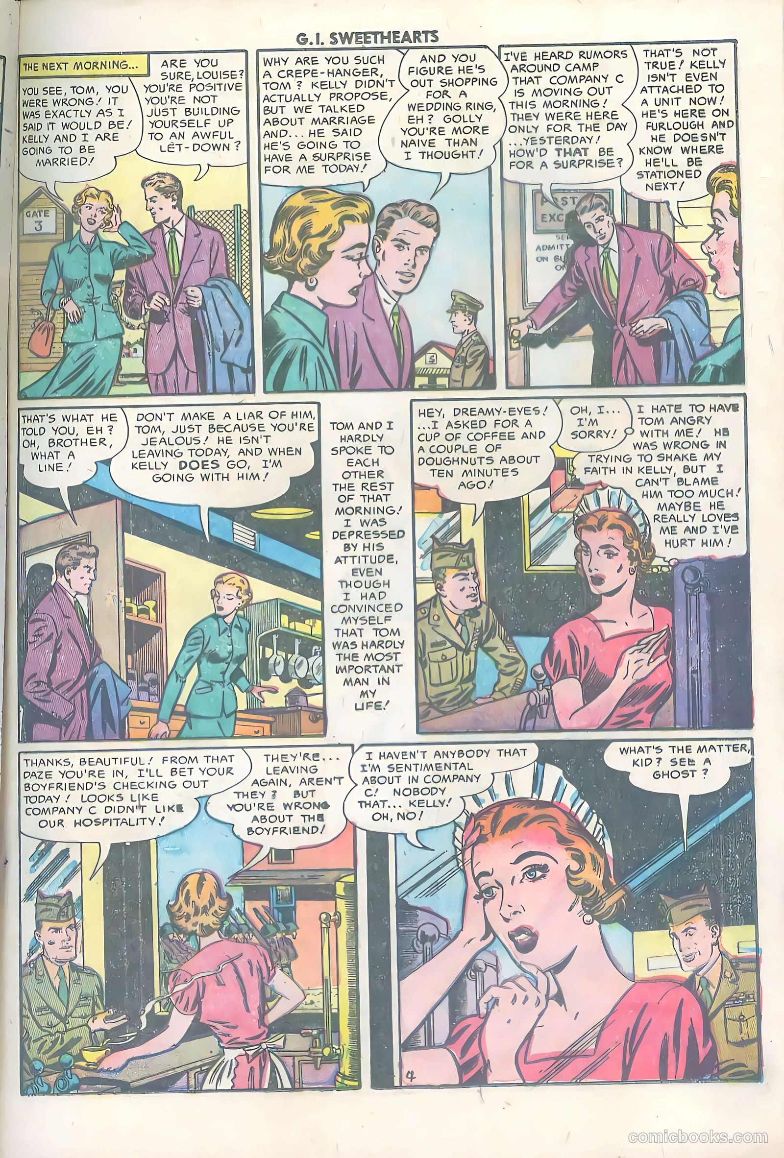 G.I. Sweethearts #34 — page 21 of 36