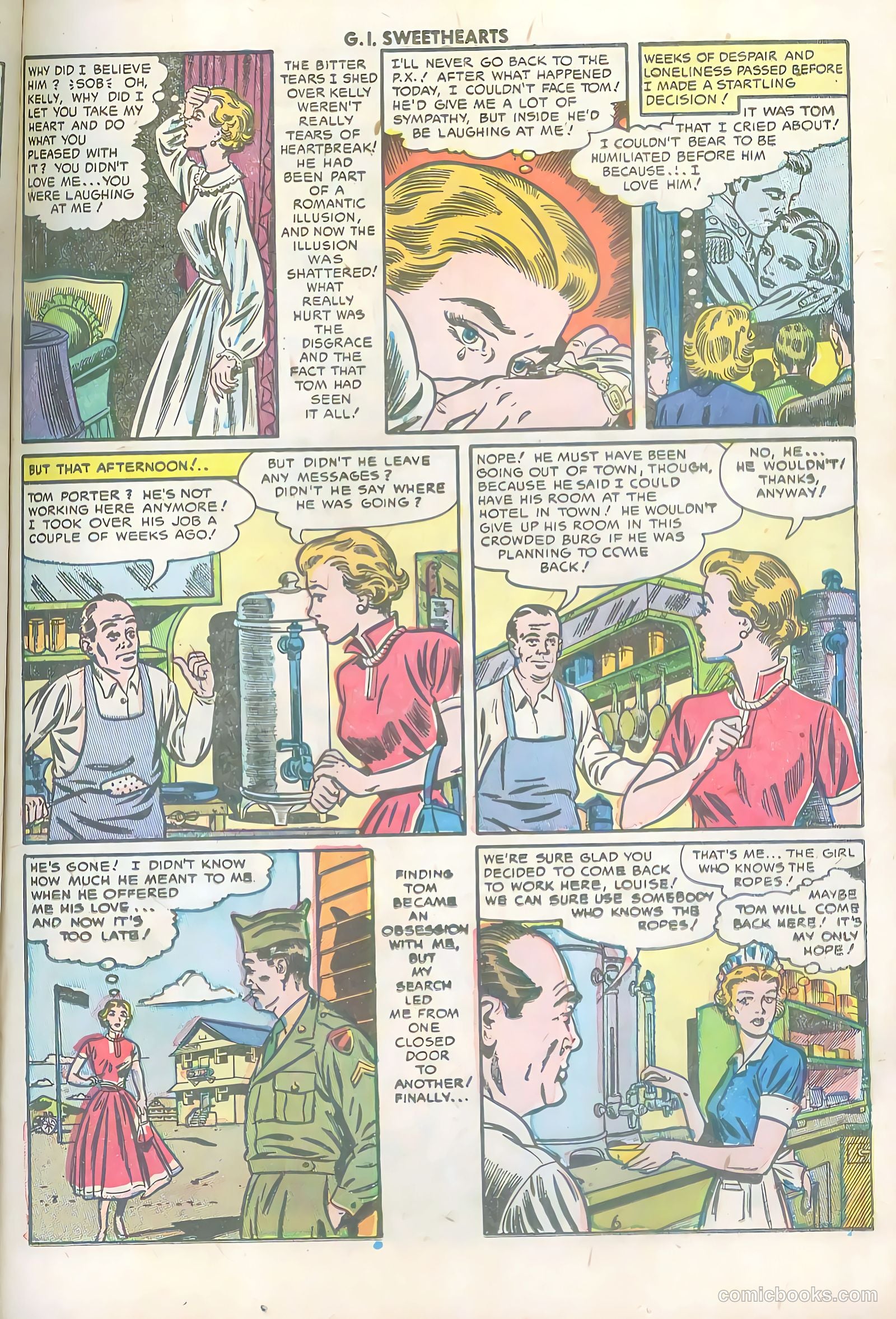 G.I. Sweethearts #34 — page 23 of 36
