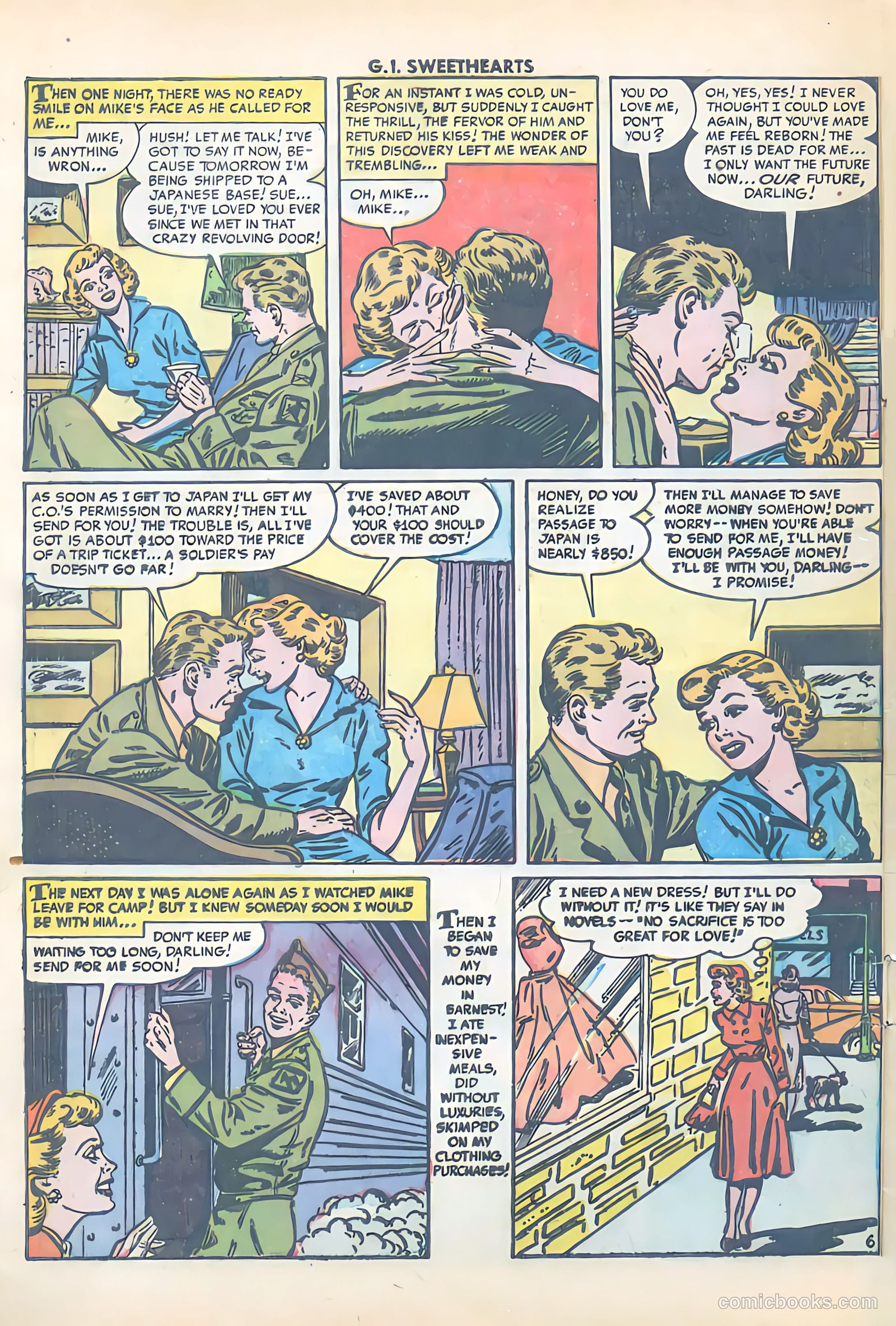 G.I. Sweethearts #35 — page 8 of 36