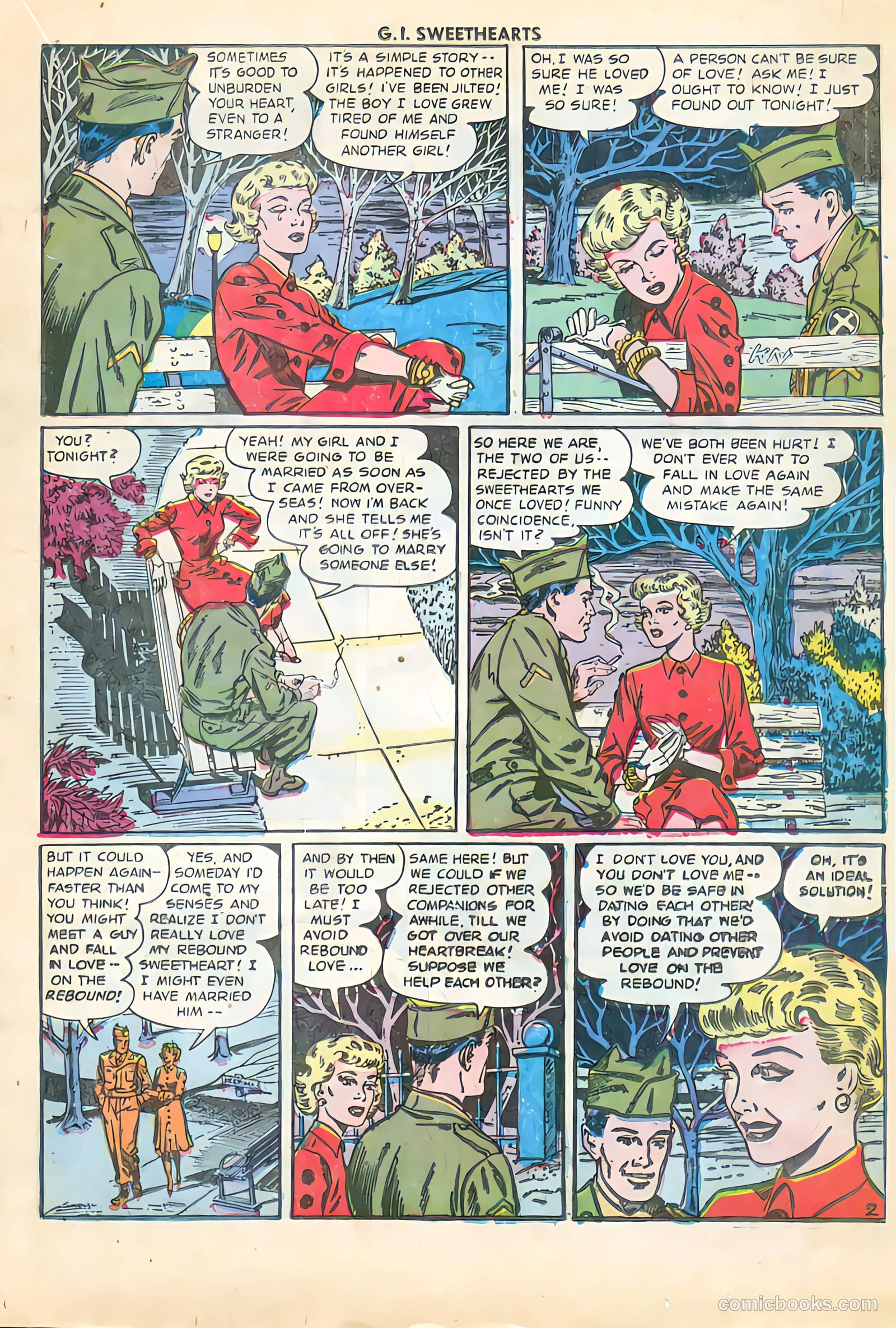 G.I. Sweethearts #35 — page 19 of 36
