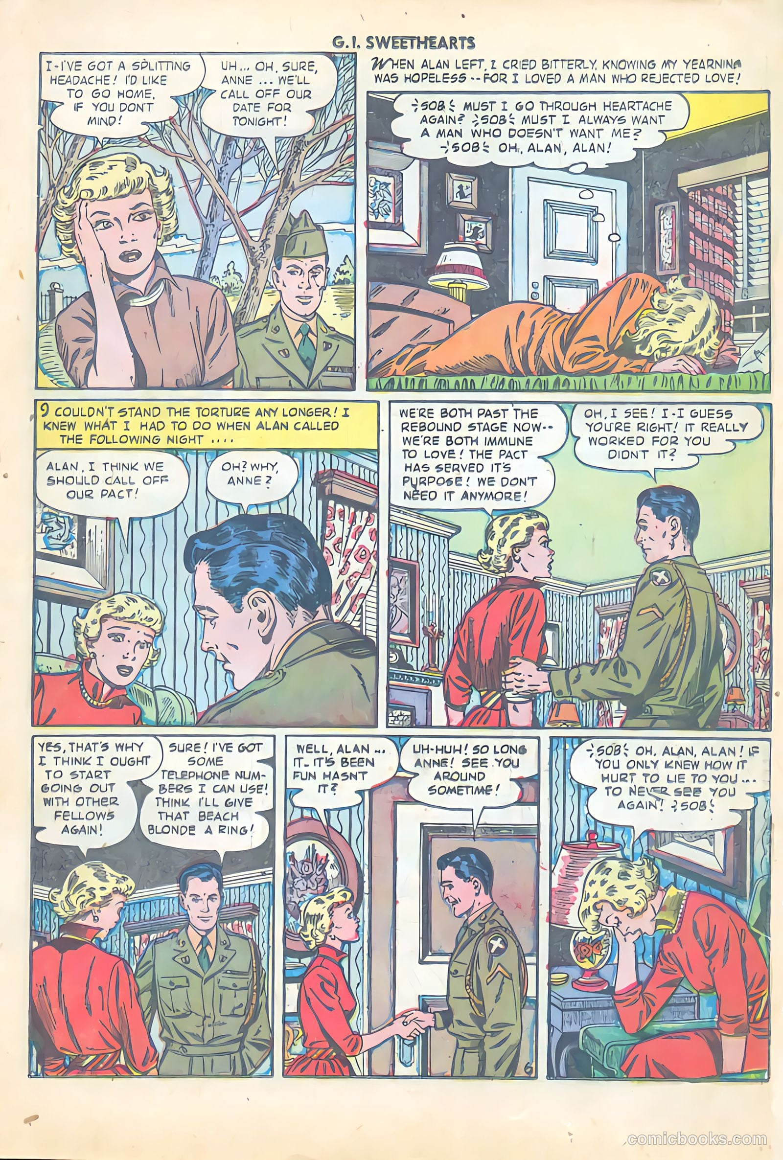 G.I. Sweethearts #35 — page 23 of 36