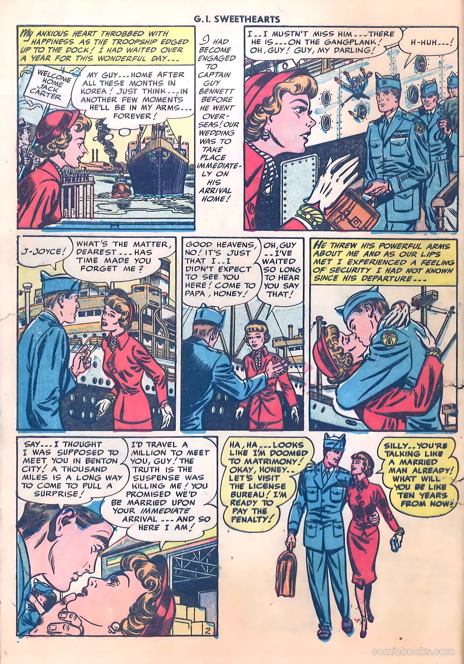G.I. Sweethearts #36 — page 4 of 37