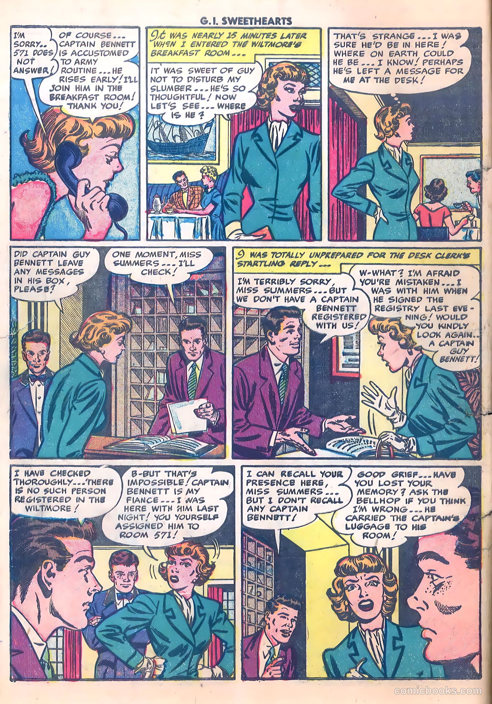 G.I. Sweethearts #36 — page 6 of 37