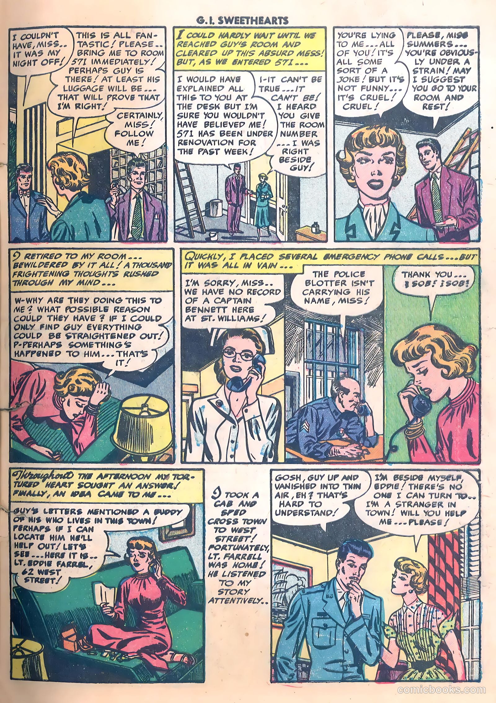 G.I. Sweethearts #36 — page 7 of 37