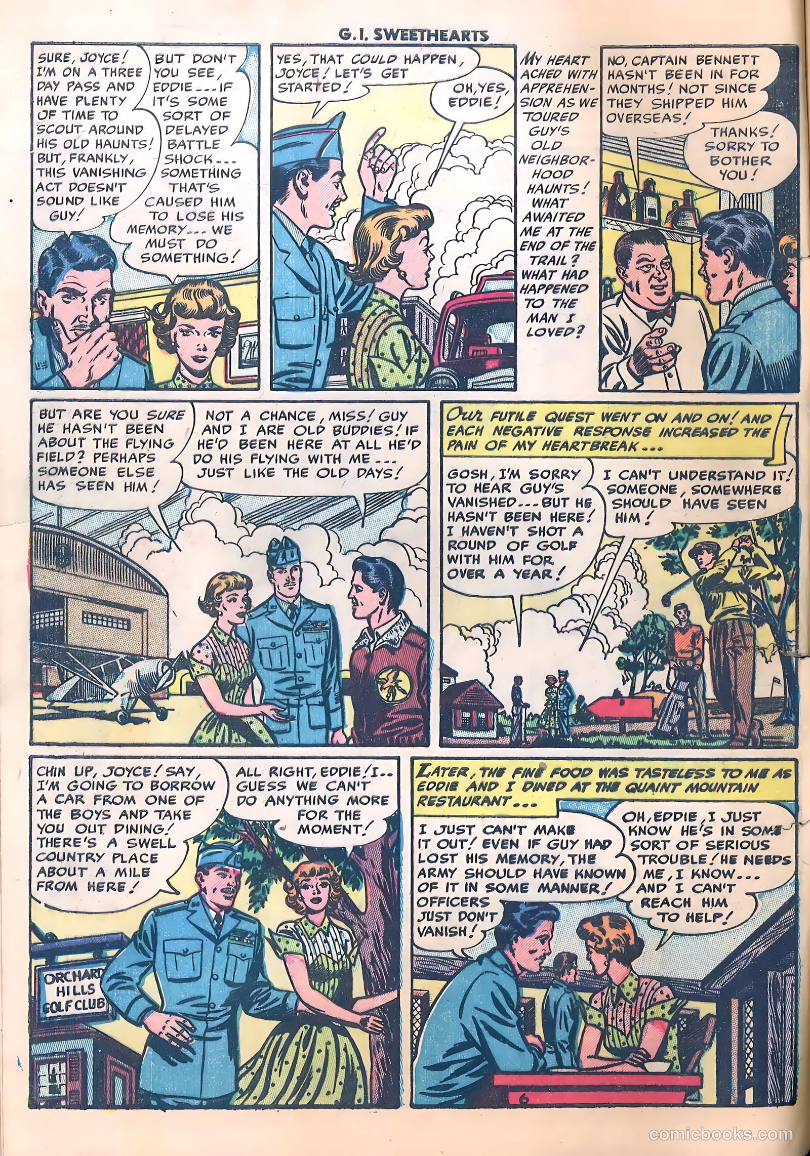 G.I. Sweethearts #36 — page 8 of 37