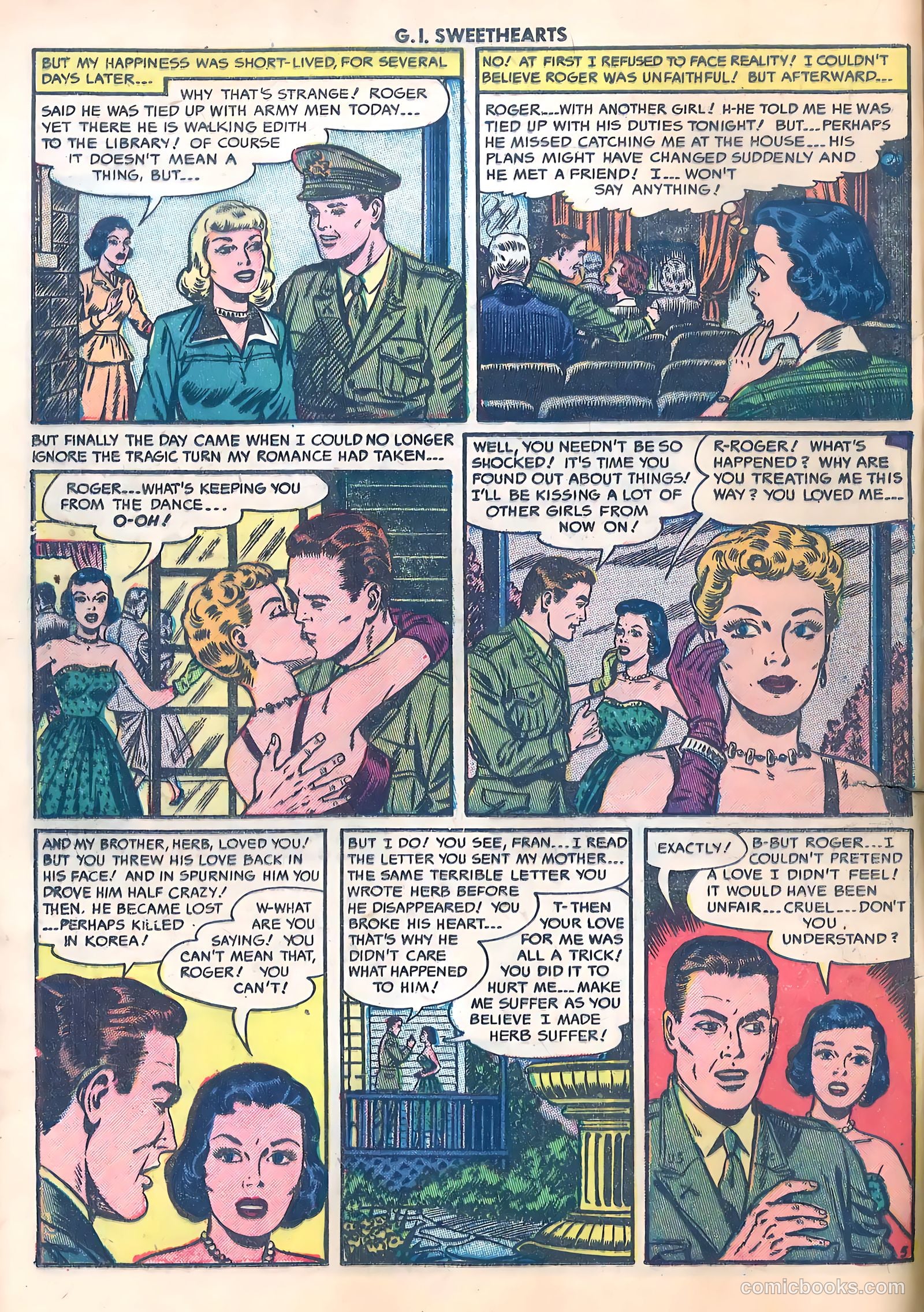 G.I. Sweethearts #36 — page 16 of 37