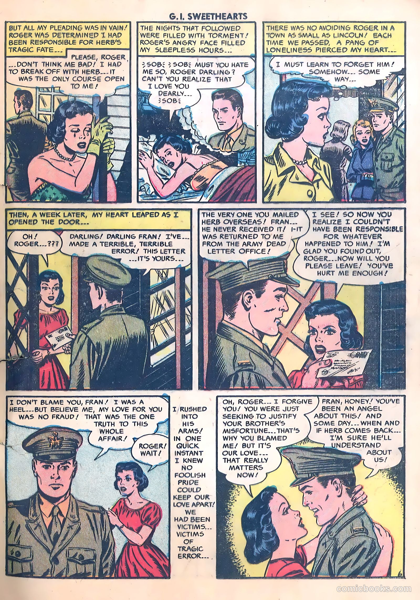 G.I. Sweethearts #36 — page 17 of 37