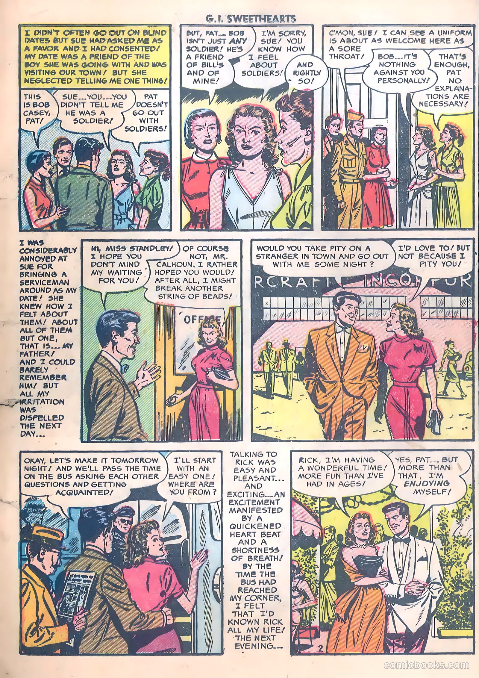 G.I. Sweethearts #36 — page 19 of 37