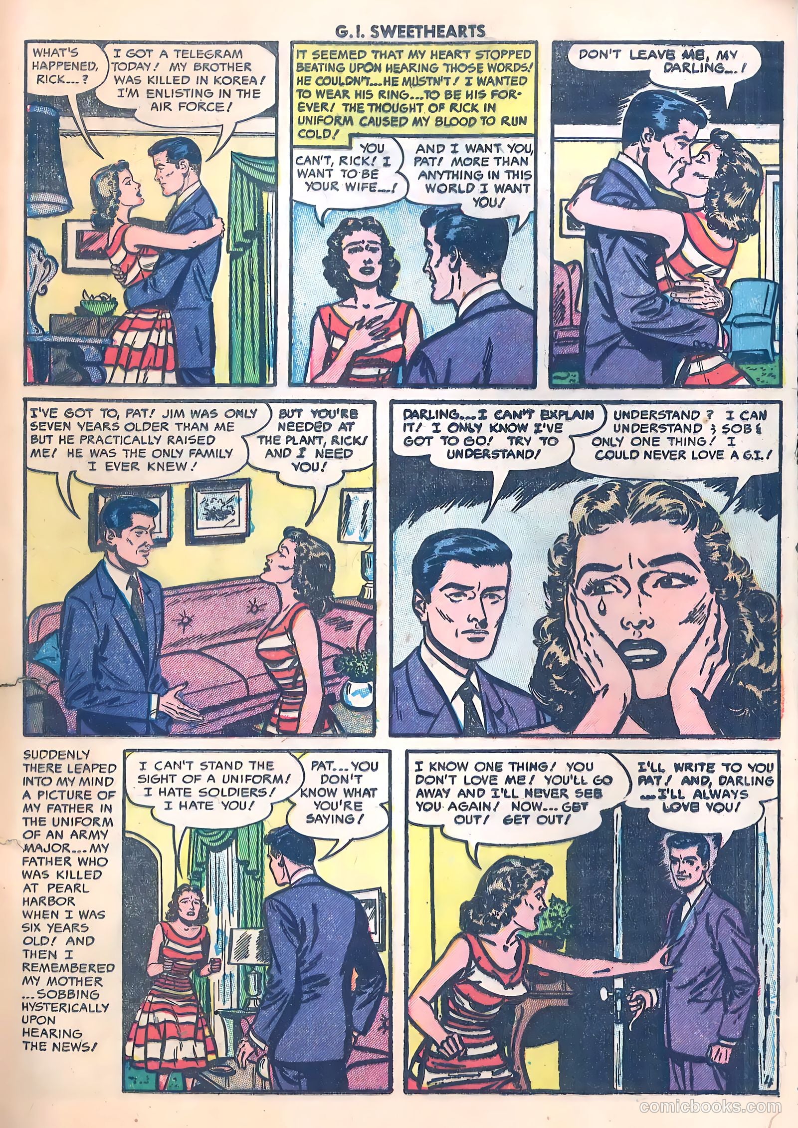 G.I. Sweethearts #36 — page 21 of 37