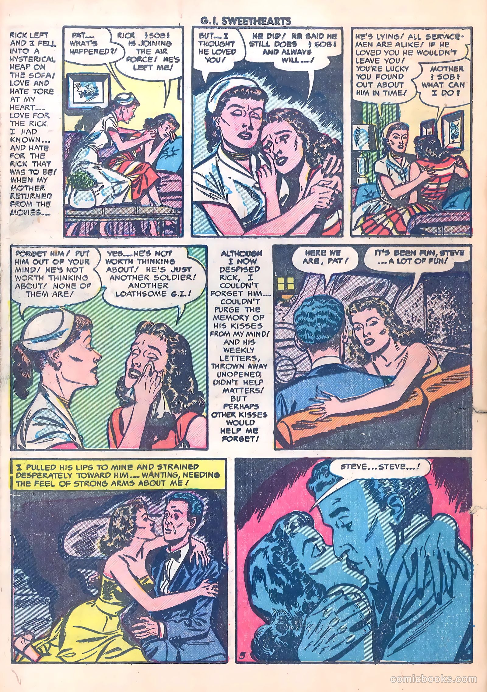 G.I. Sweethearts #36 — page 22 of 37