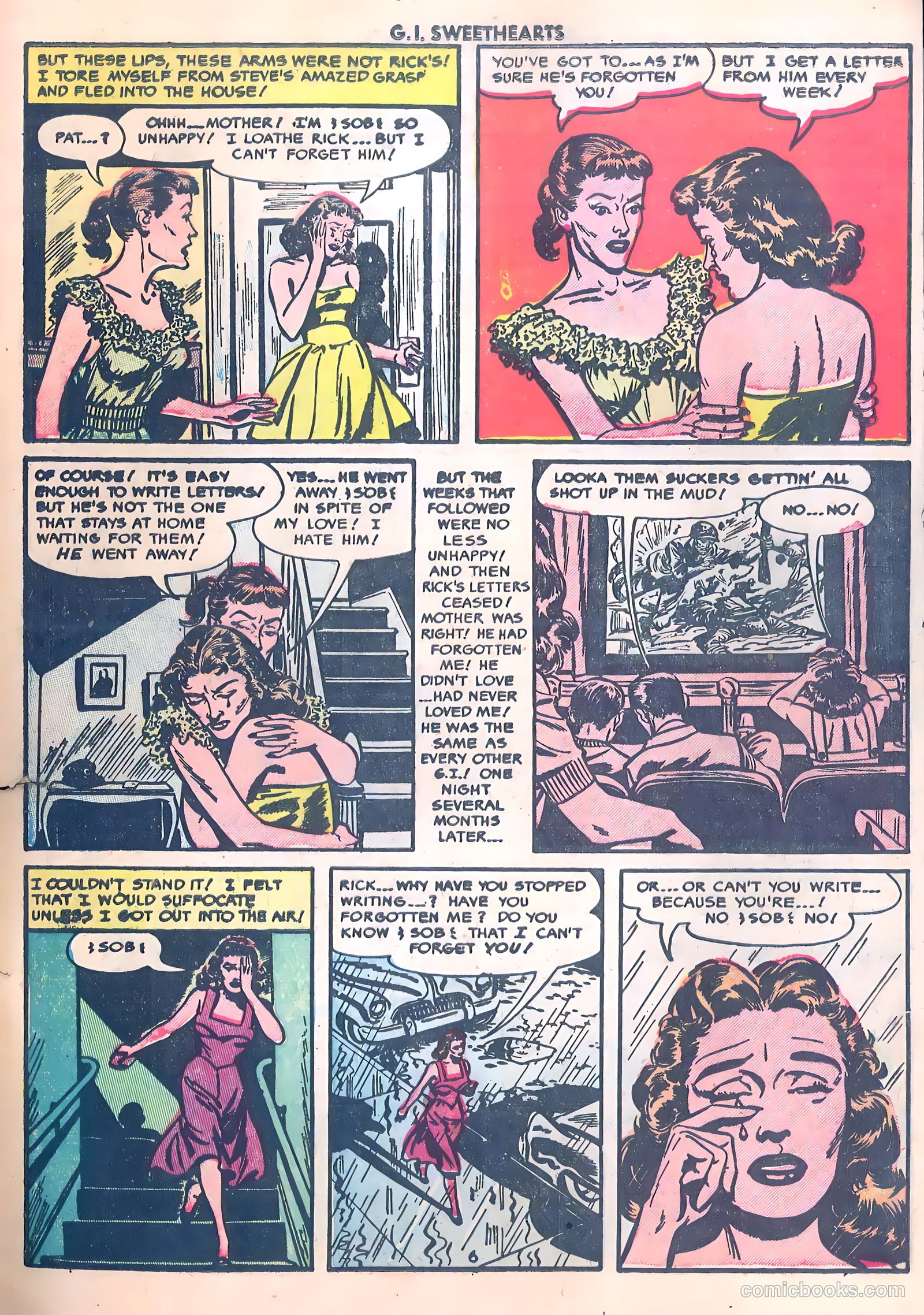 G.I. Sweethearts #36 — page 23 of 37