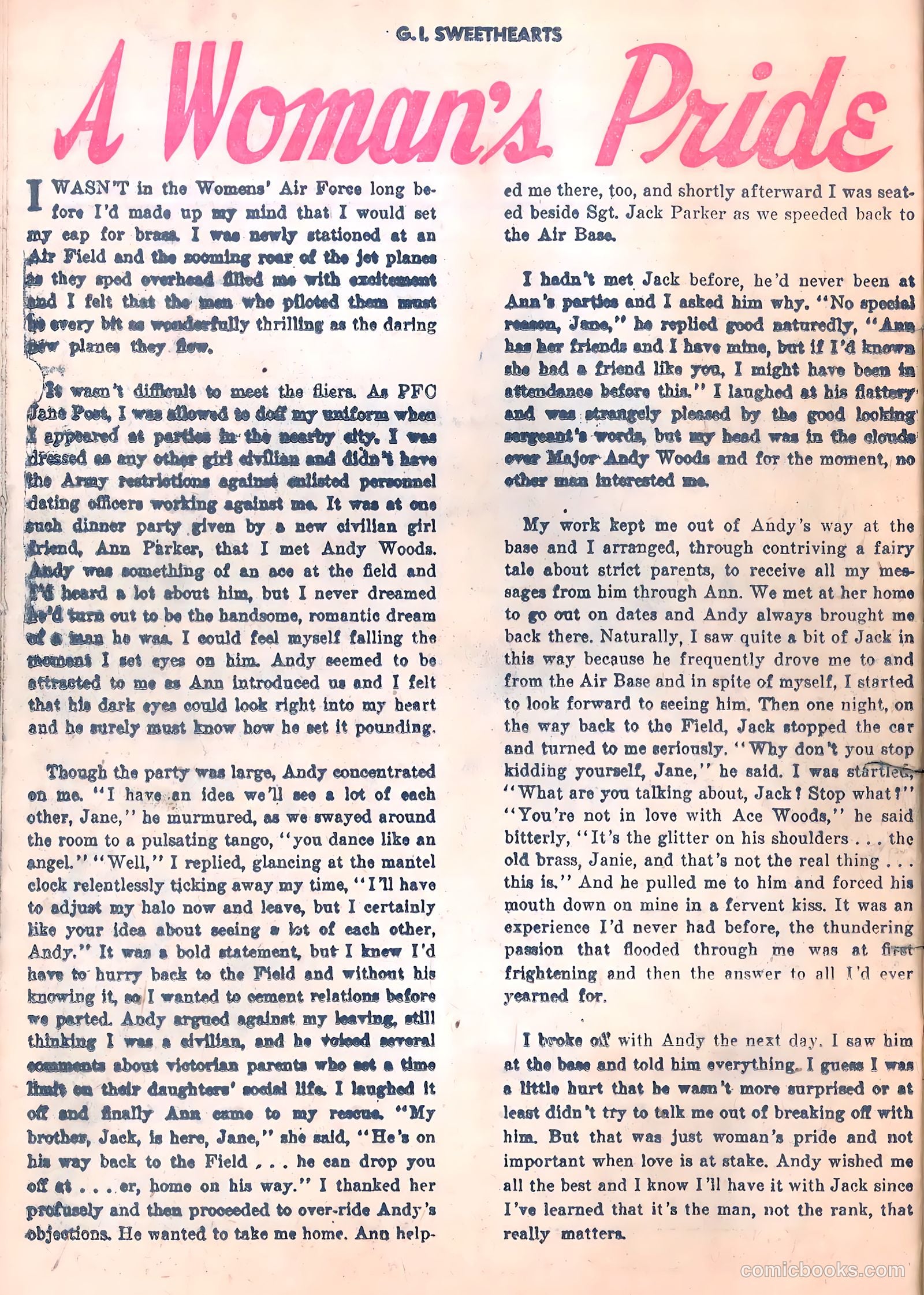 G.I. Sweethearts #36 — page 26 of 37