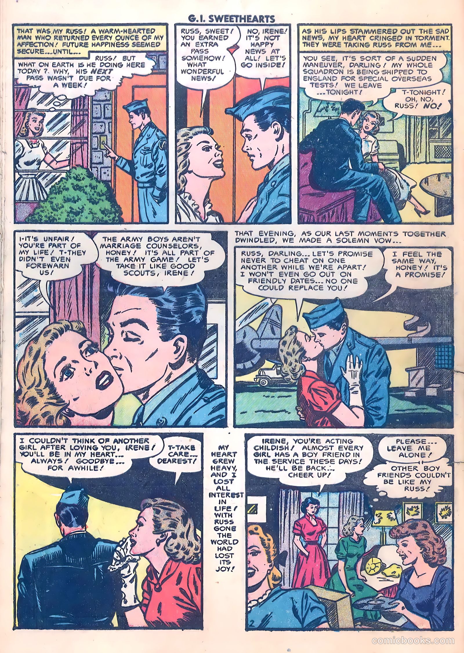 G.I. Sweethearts #36 — page 28 of 37