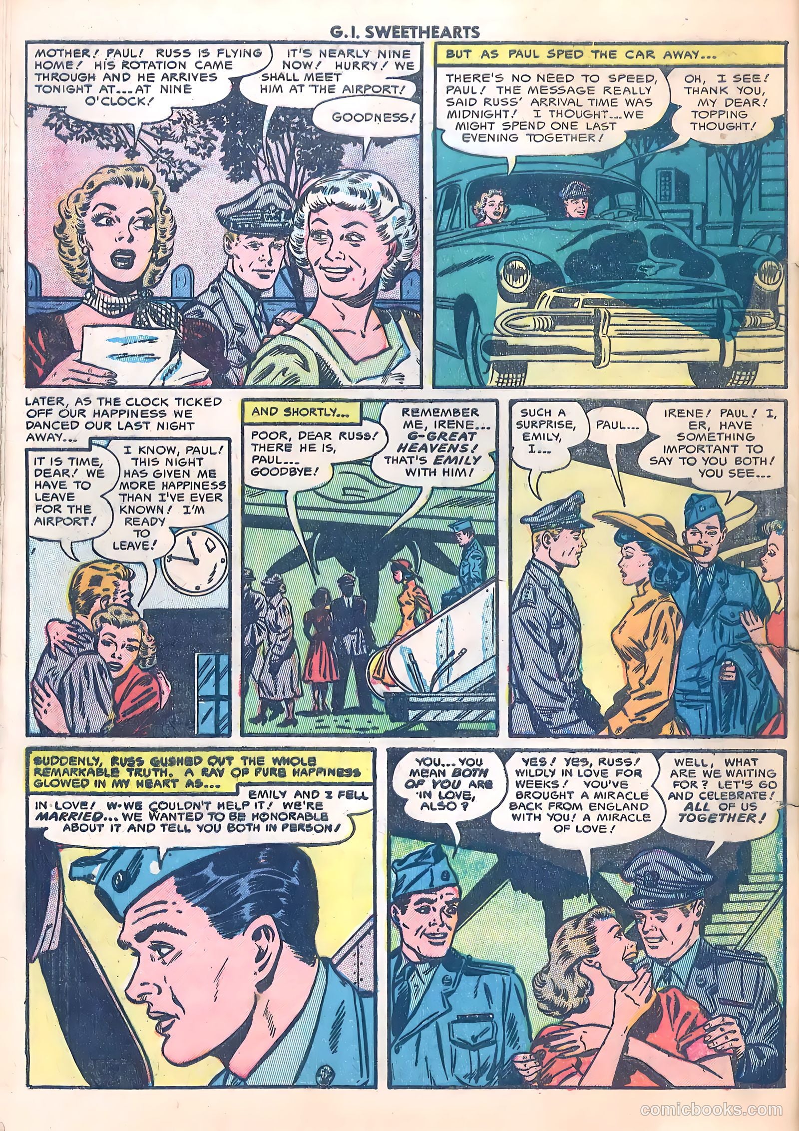 G.I. Sweethearts #36 — page 32 of 37