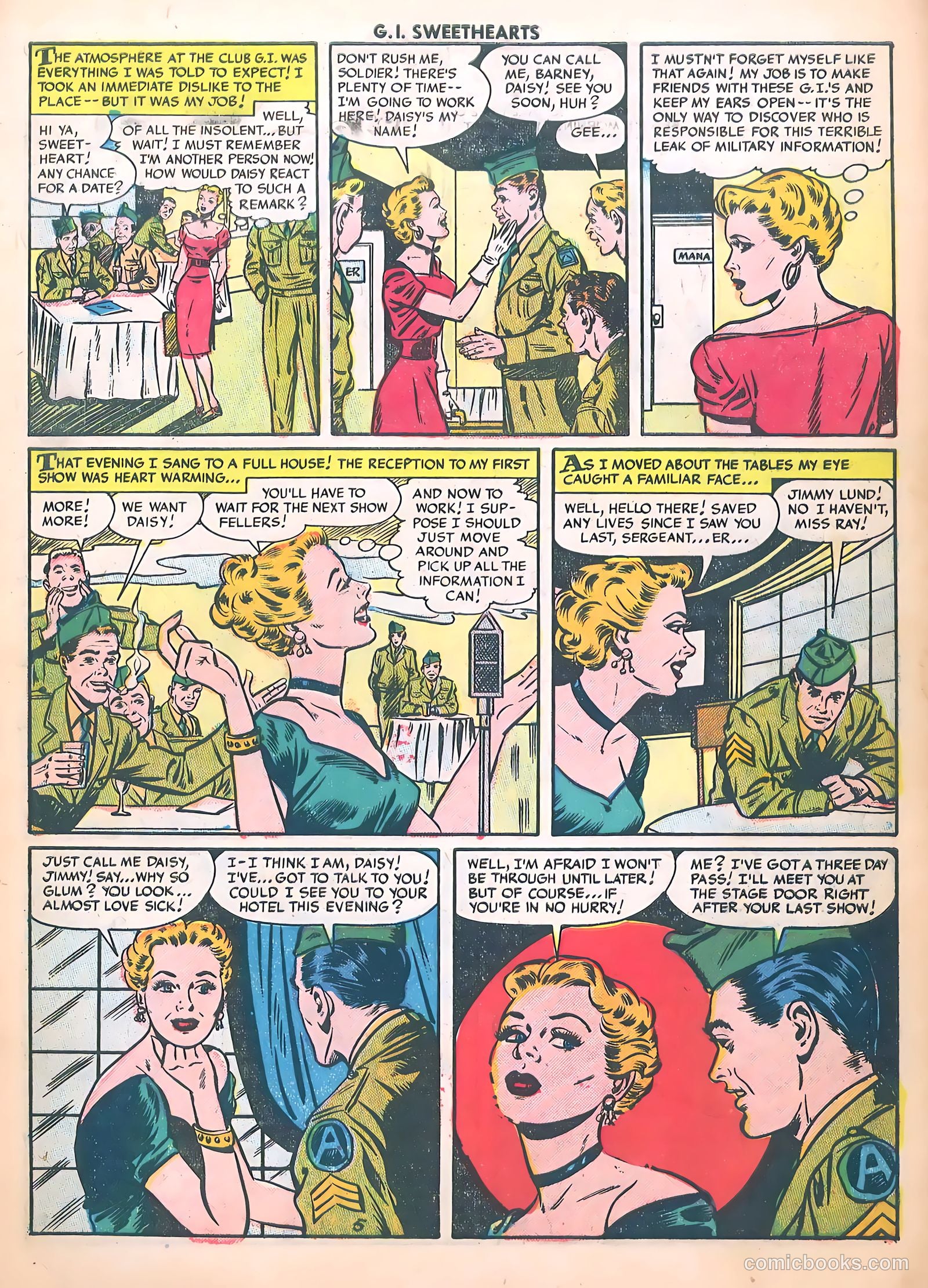 G.I. Sweethearts #37 — page 7 of 37