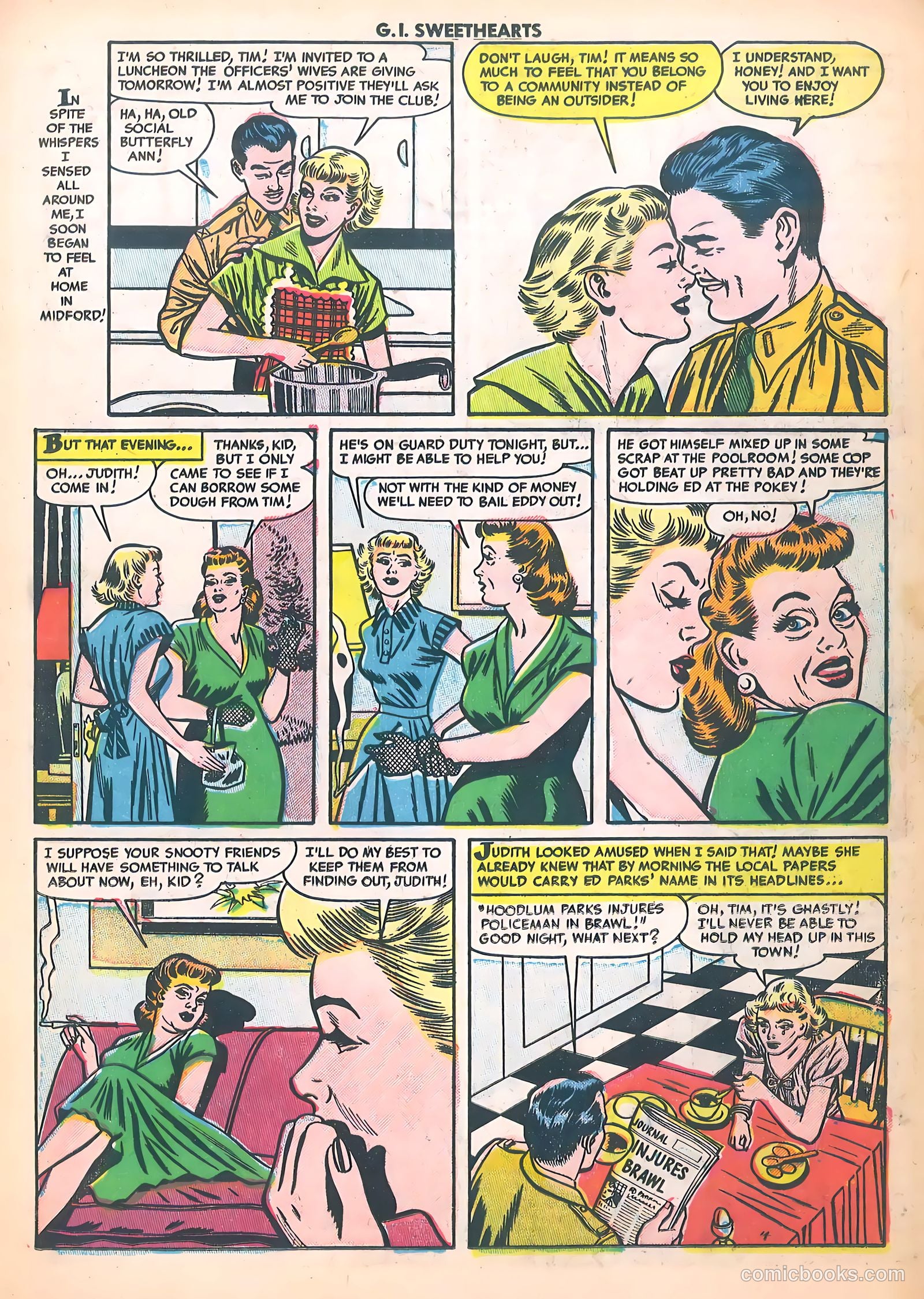 G.I. Sweethearts #37 — page 15 of 37