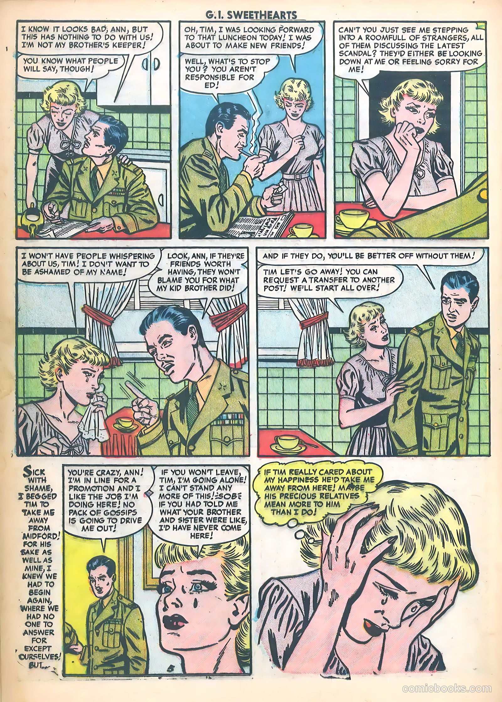 G.I. Sweethearts #37 — page 16 of 37
