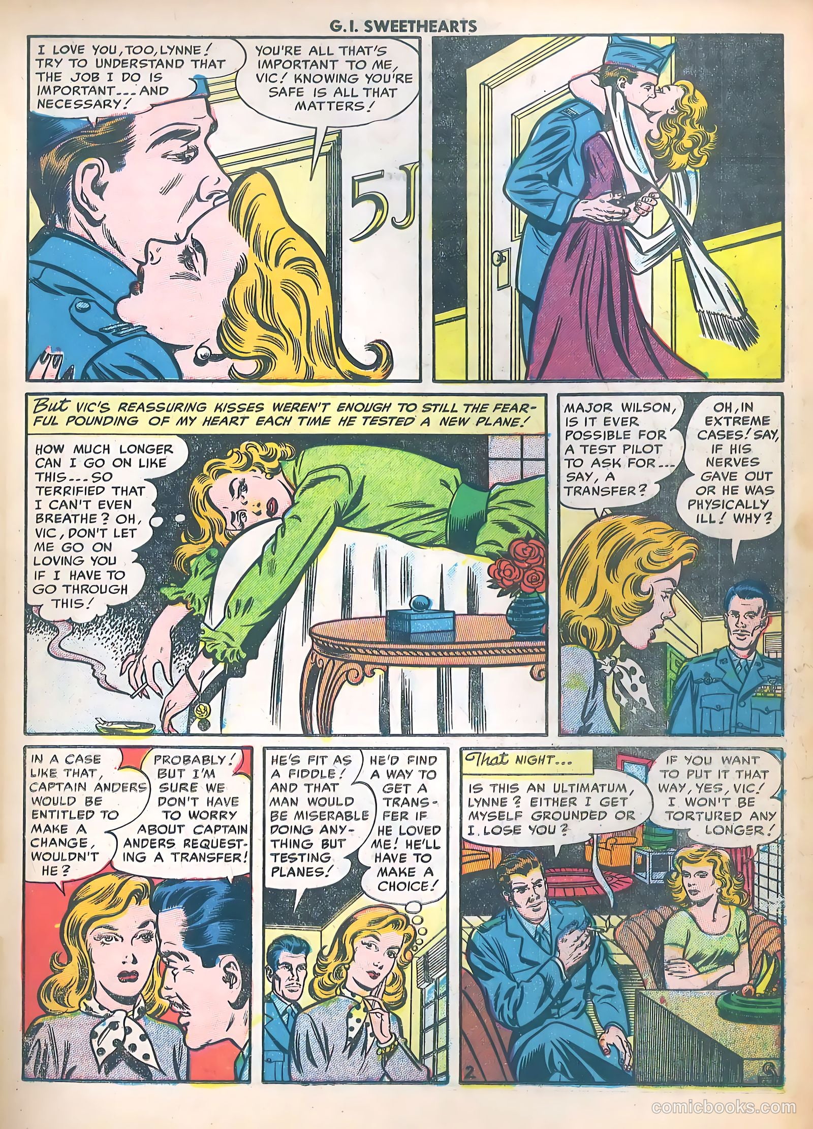 G.I. Sweethearts #37 — page 19 of 37