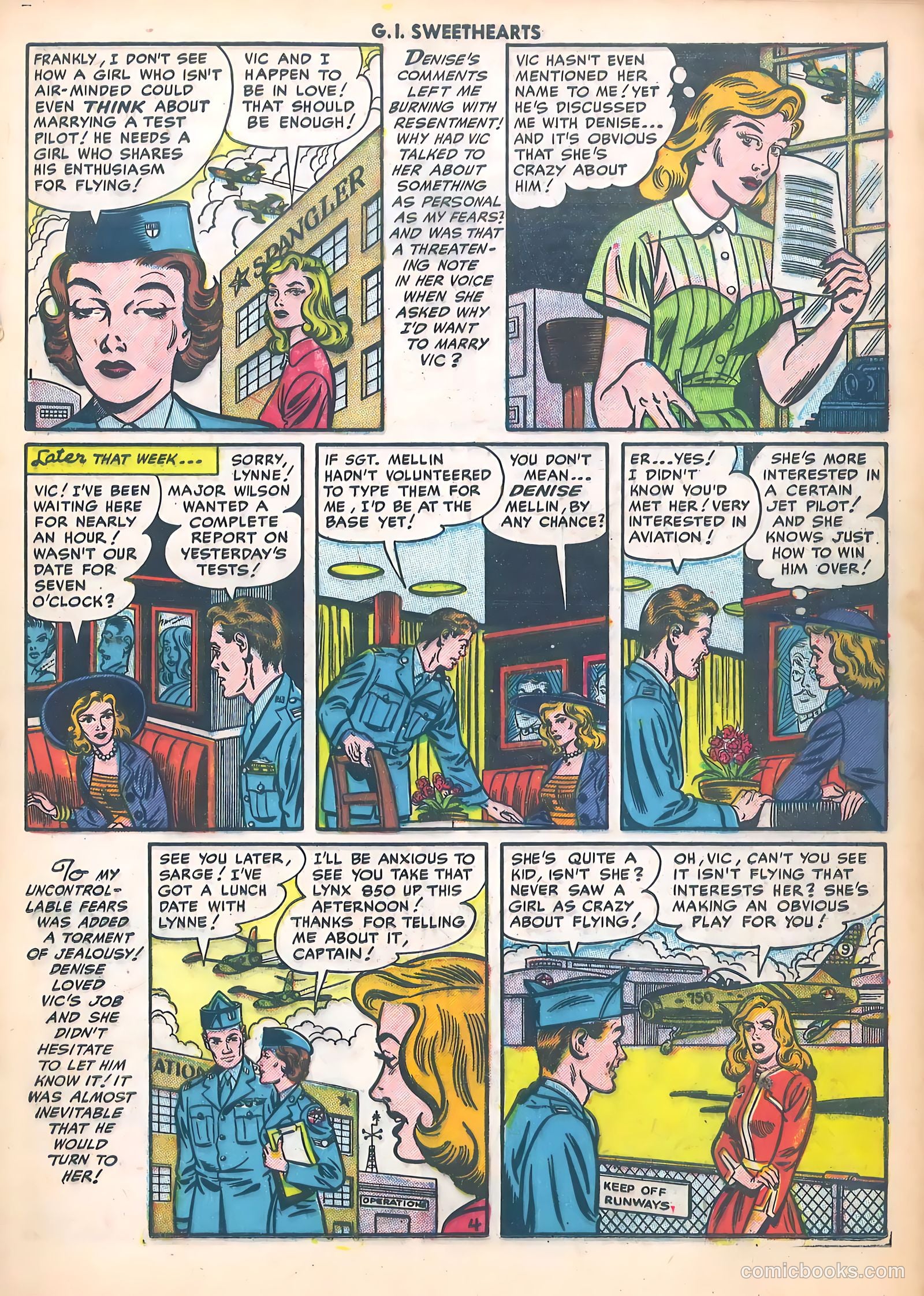 G.I. Sweethearts #37 — page 21 of 37