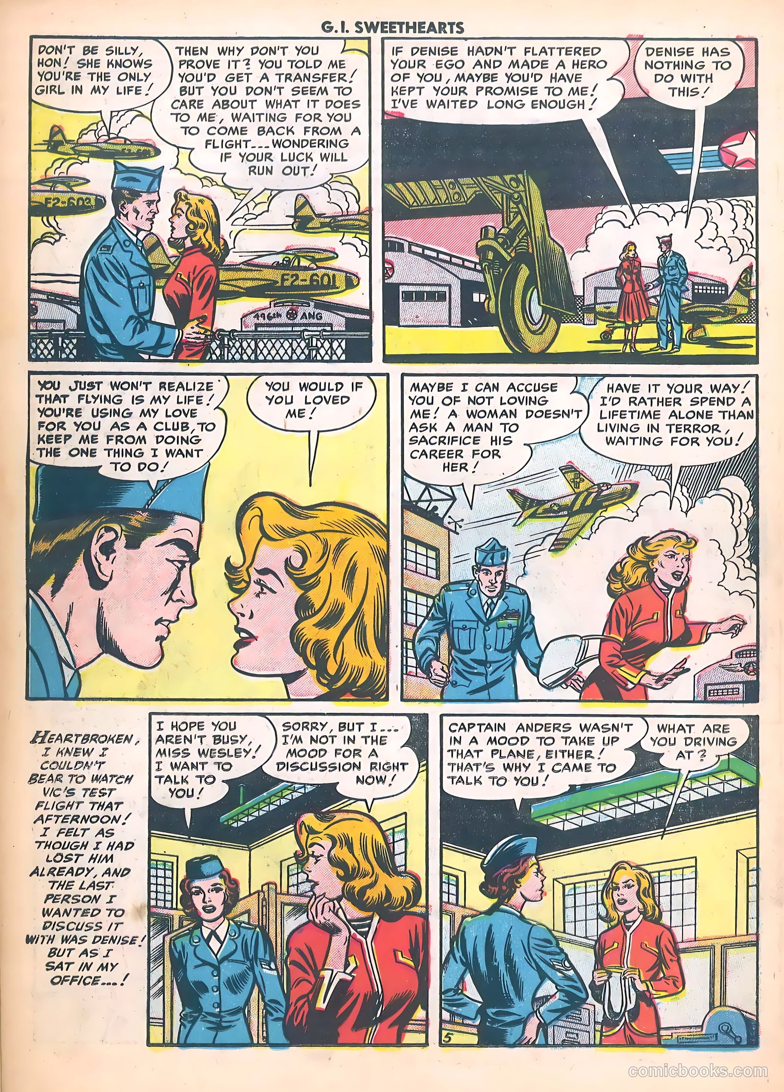 G.I. Sweethearts #37 — page 22 of 37