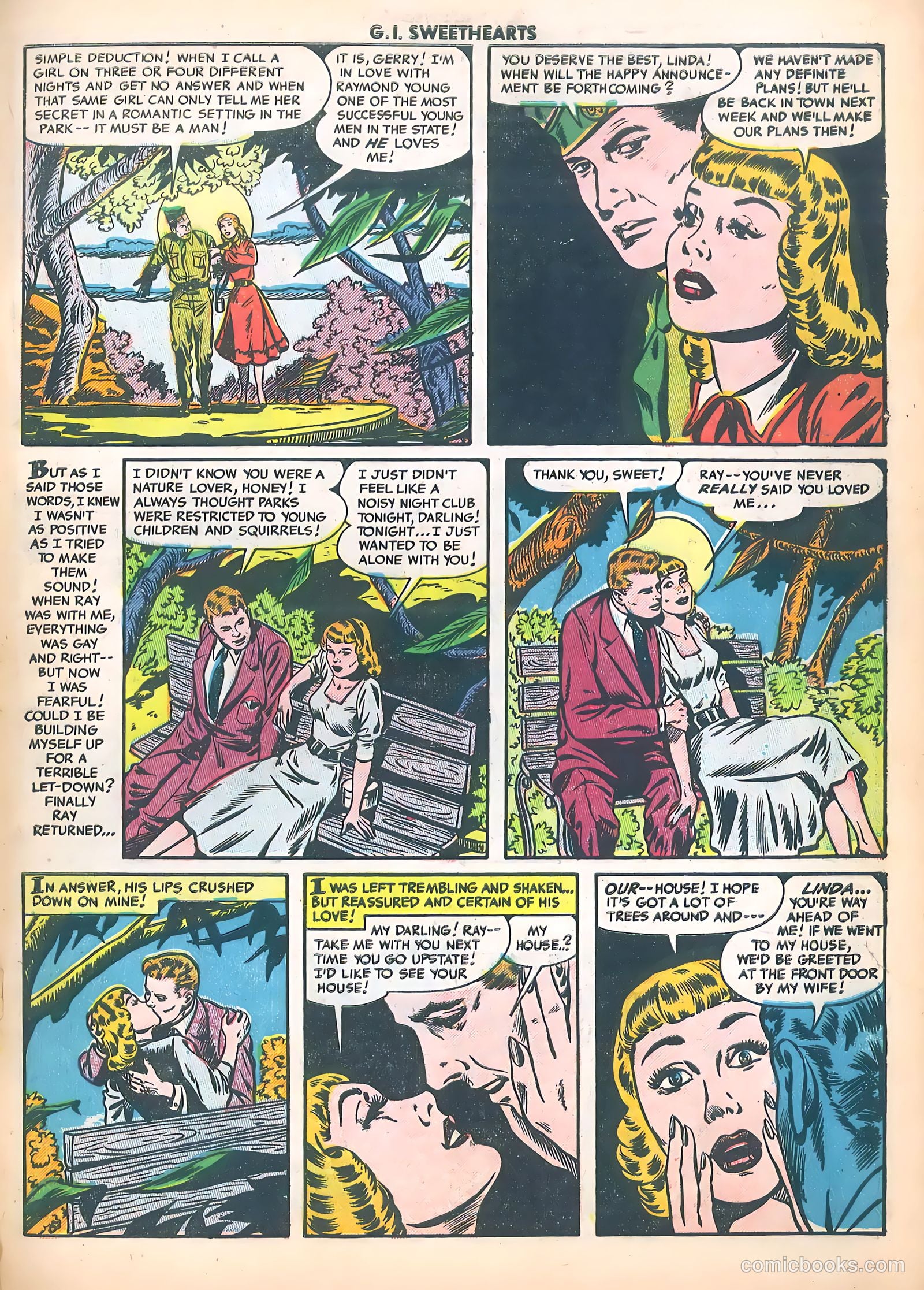 G.I. Sweethearts #37 — page 31 of 37