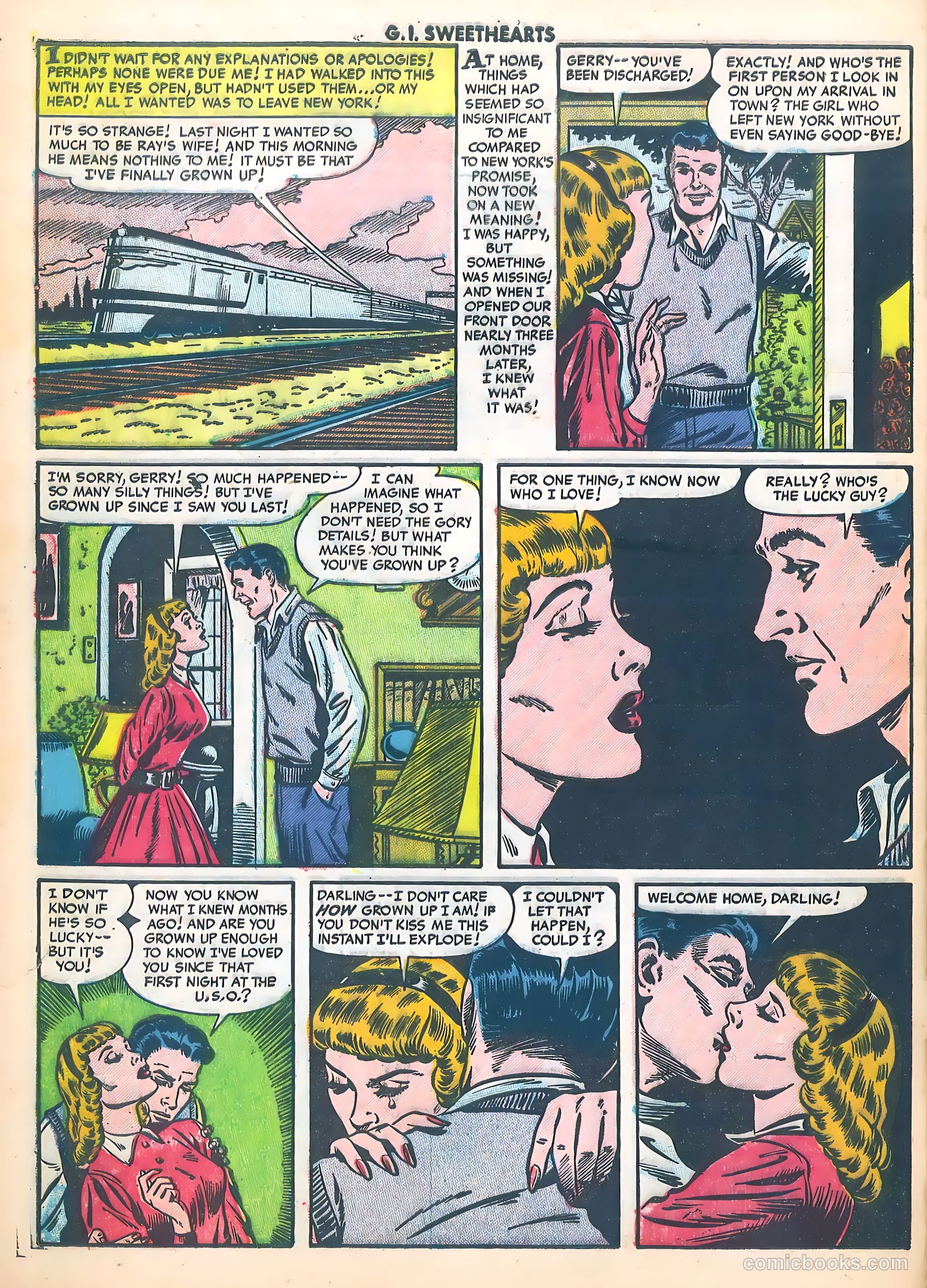 G.I. Sweethearts #37 — page 32 of 37