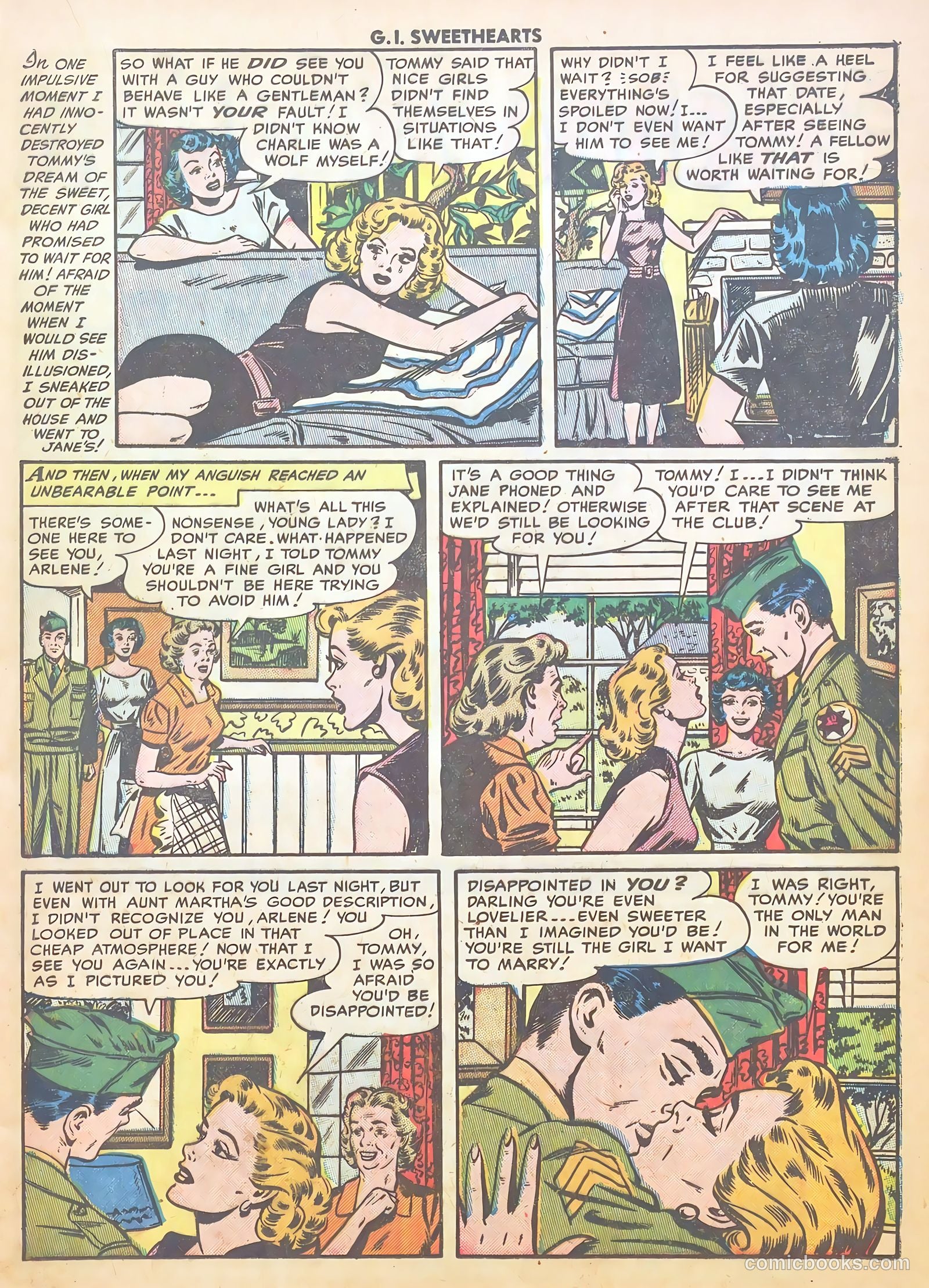 G.I. Sweethearts #38 — page 17 of 37