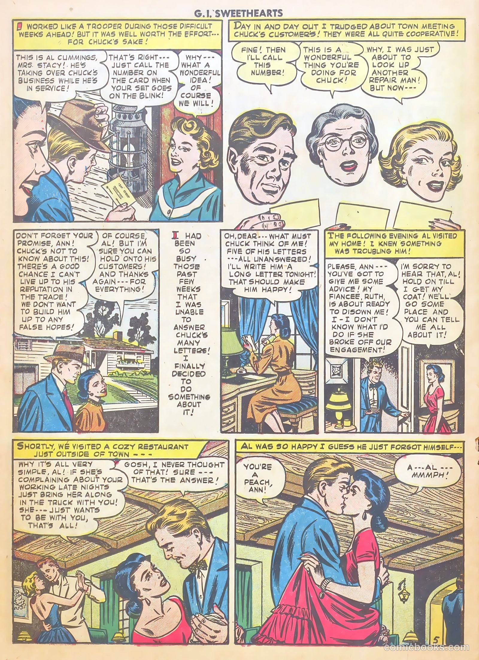 G.I. Sweethearts #38 — page 22 of 37