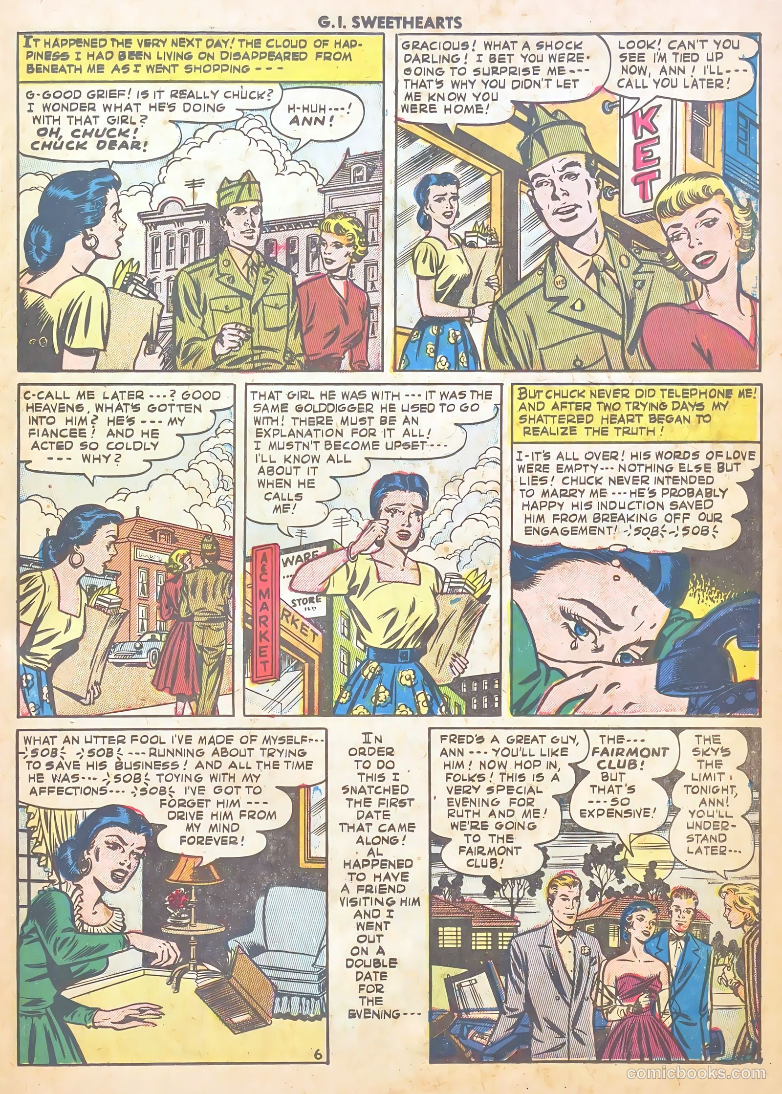 G.I. Sweethearts #38 — page 23 of 37