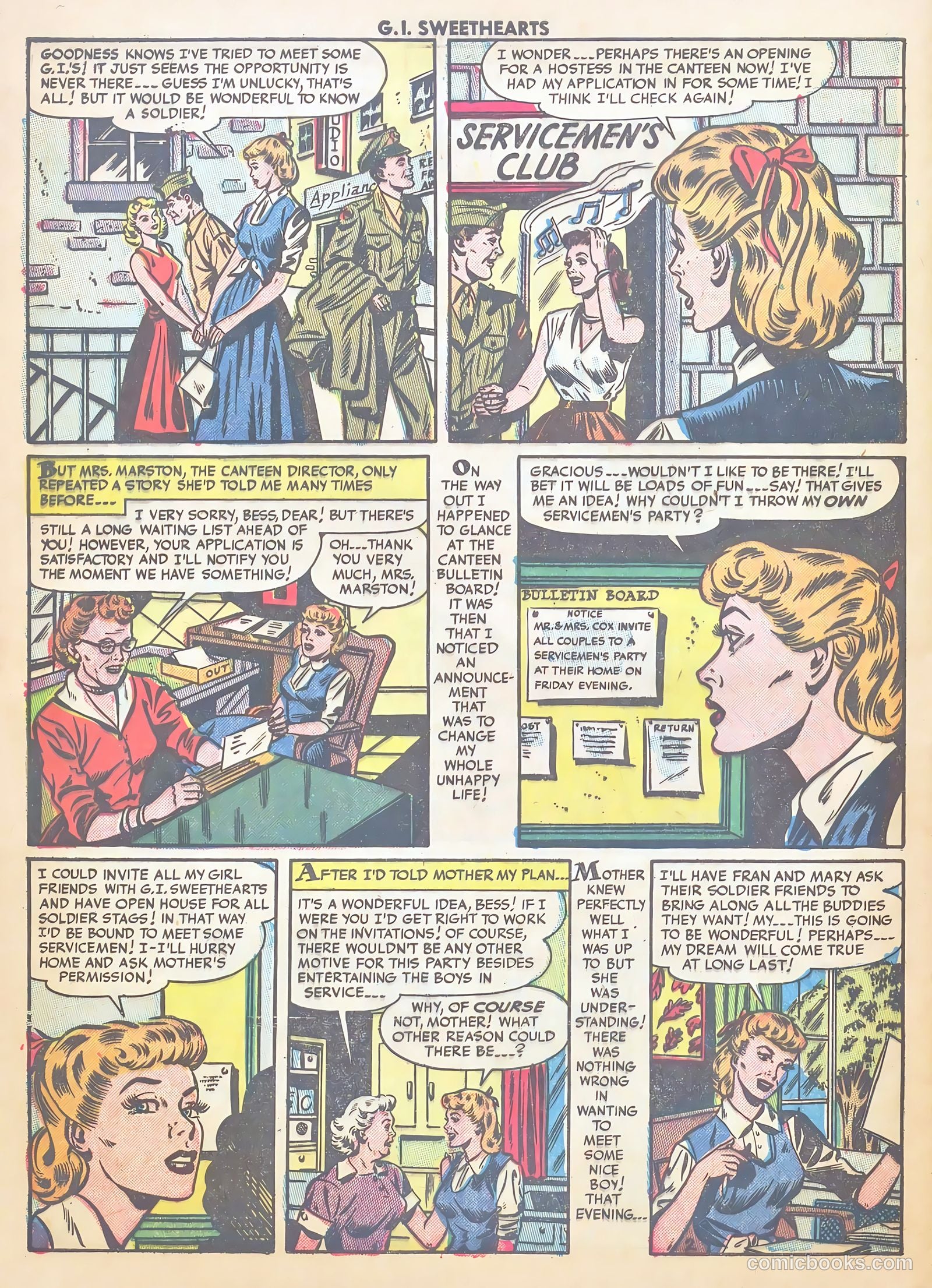 G.I. Sweethearts #38 — page 28 of 37