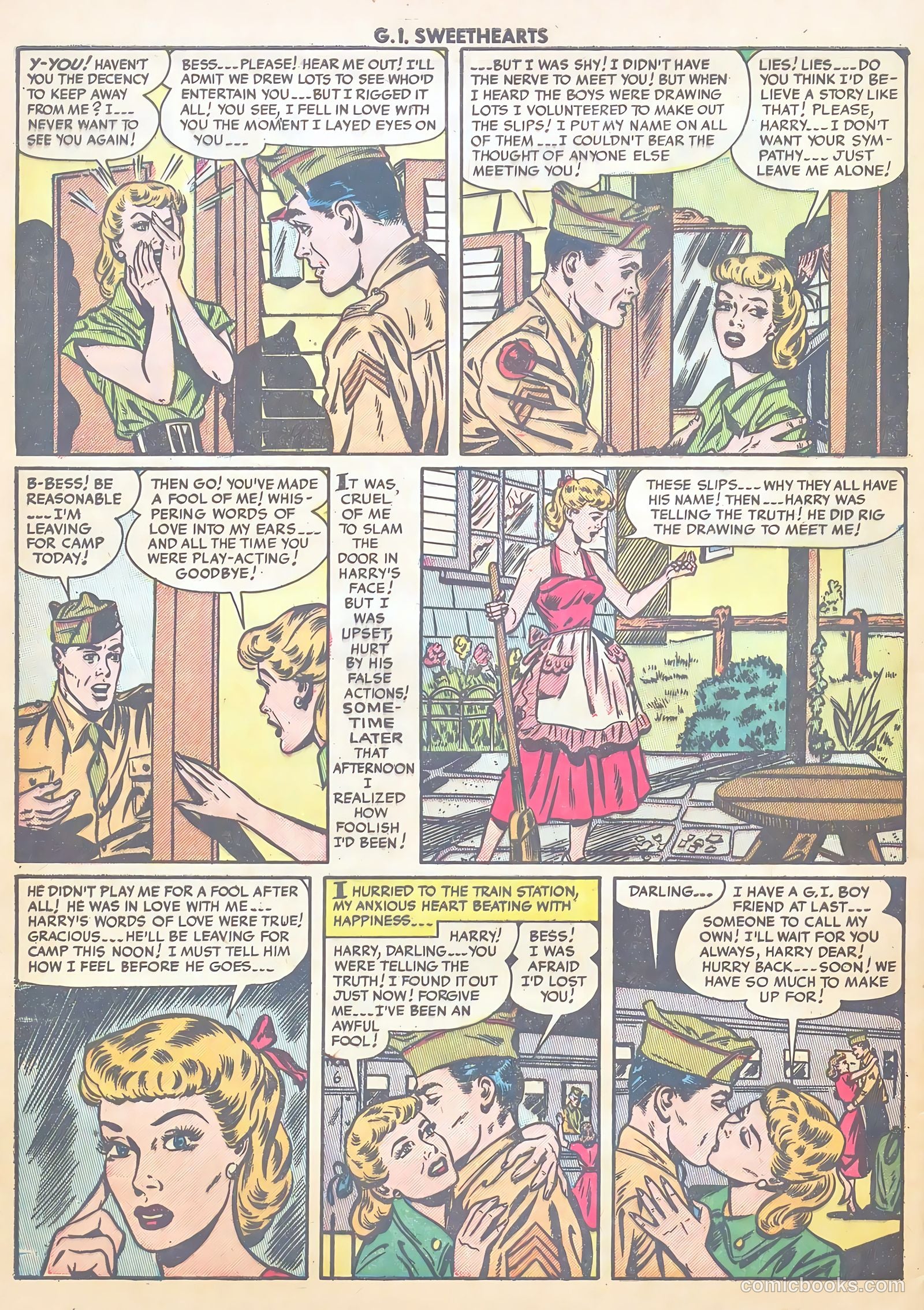 G.I. Sweethearts #38 — page 32 of 37