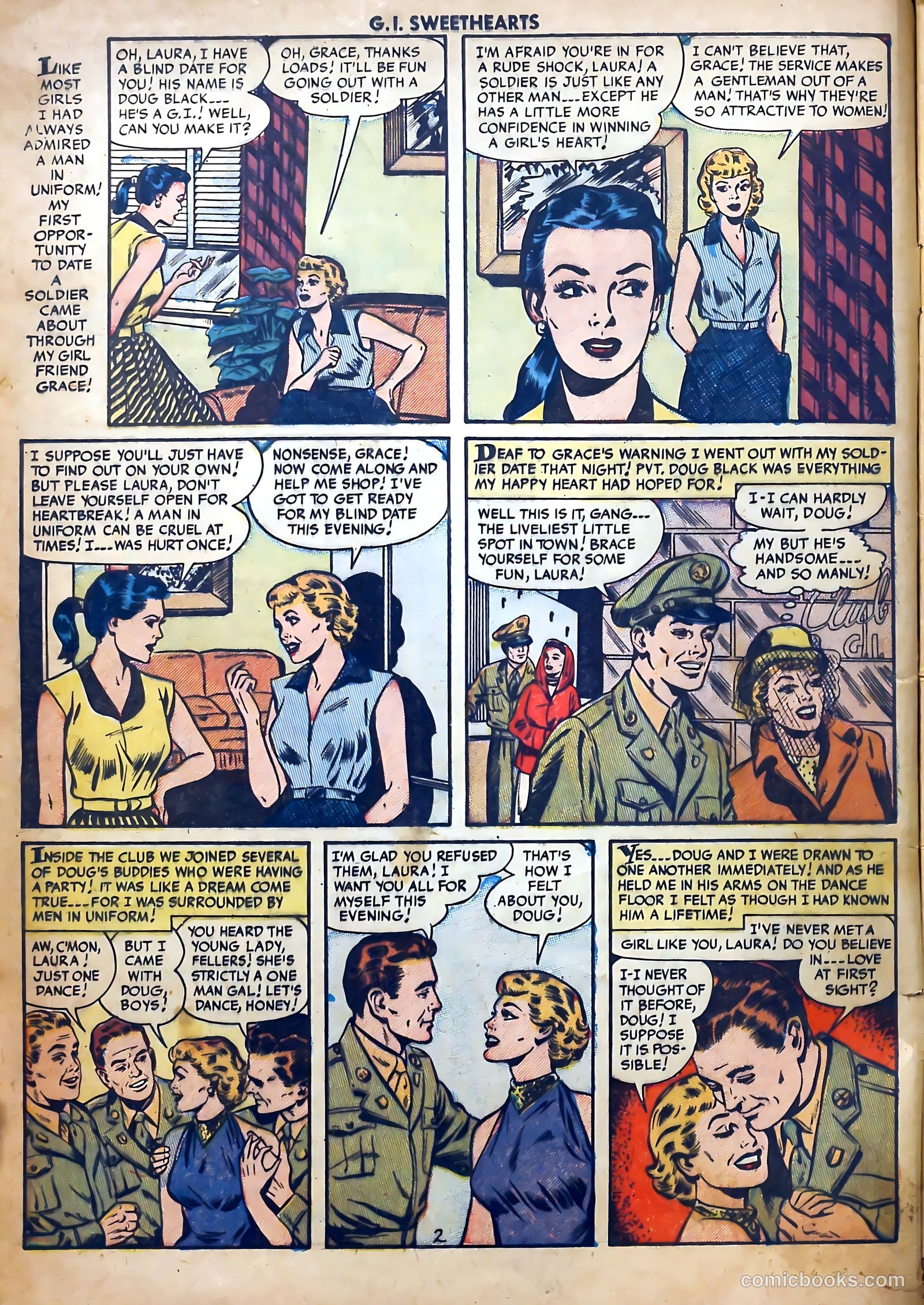 G.I. Sweethearts #39 — page 4 of 36