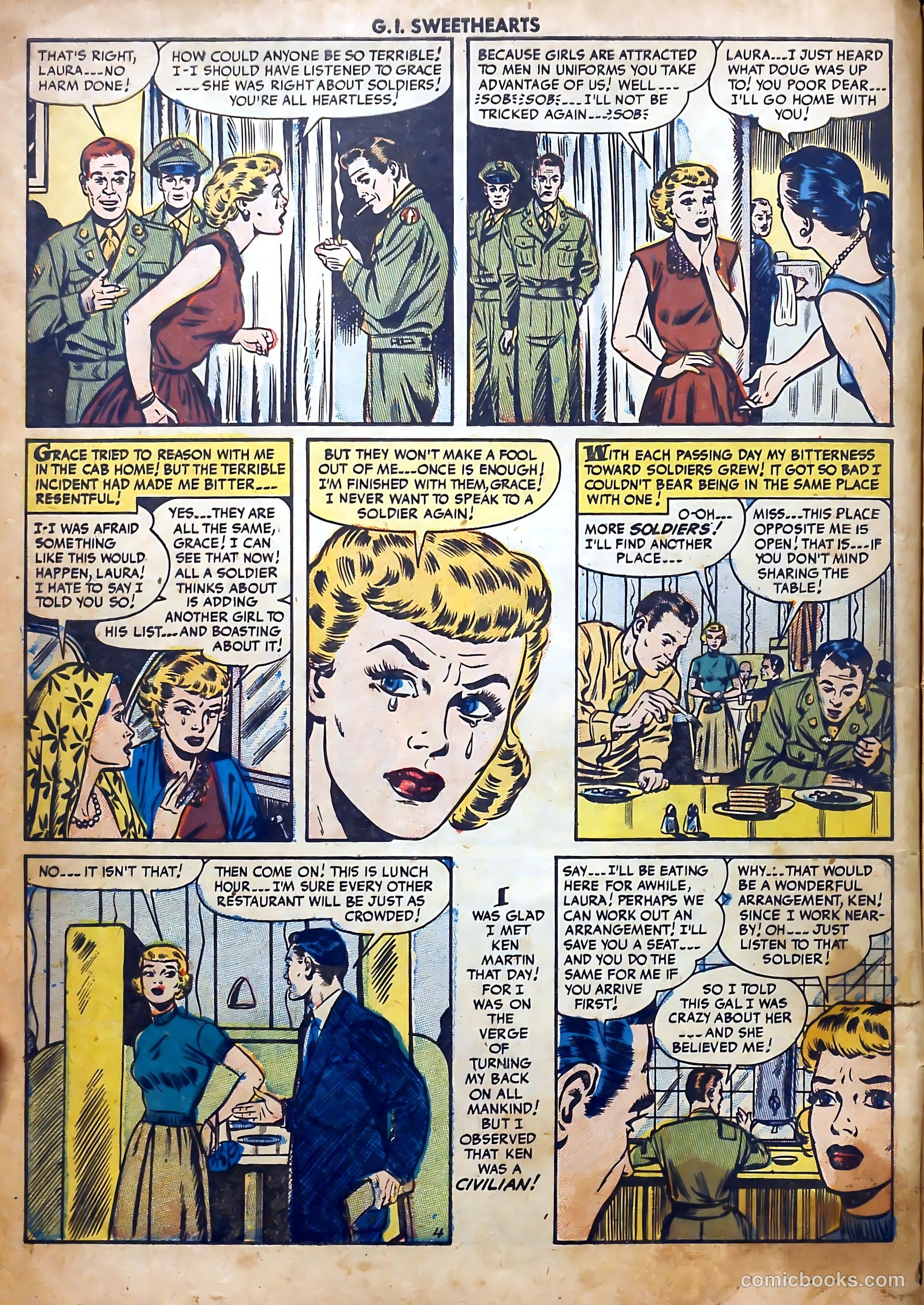 G.I. Sweethearts #39 — page 6 of 36