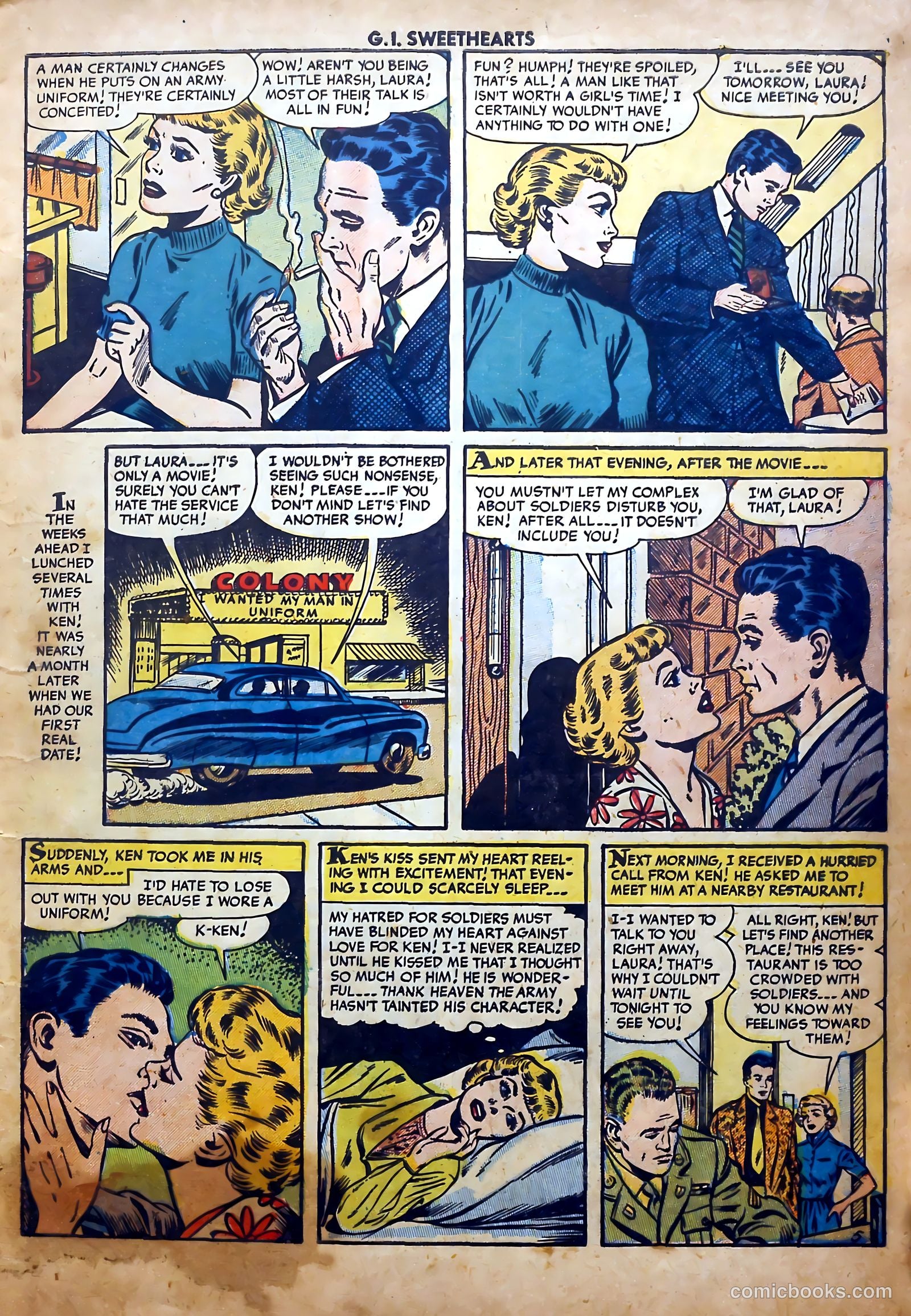 G.I. Sweethearts #39 — page 7 of 36