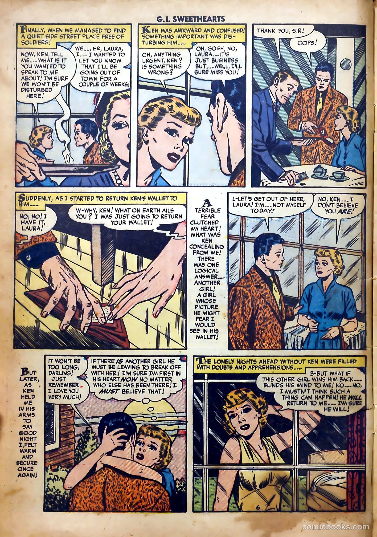 G.I. Sweethearts #39 — page 8 of 36
