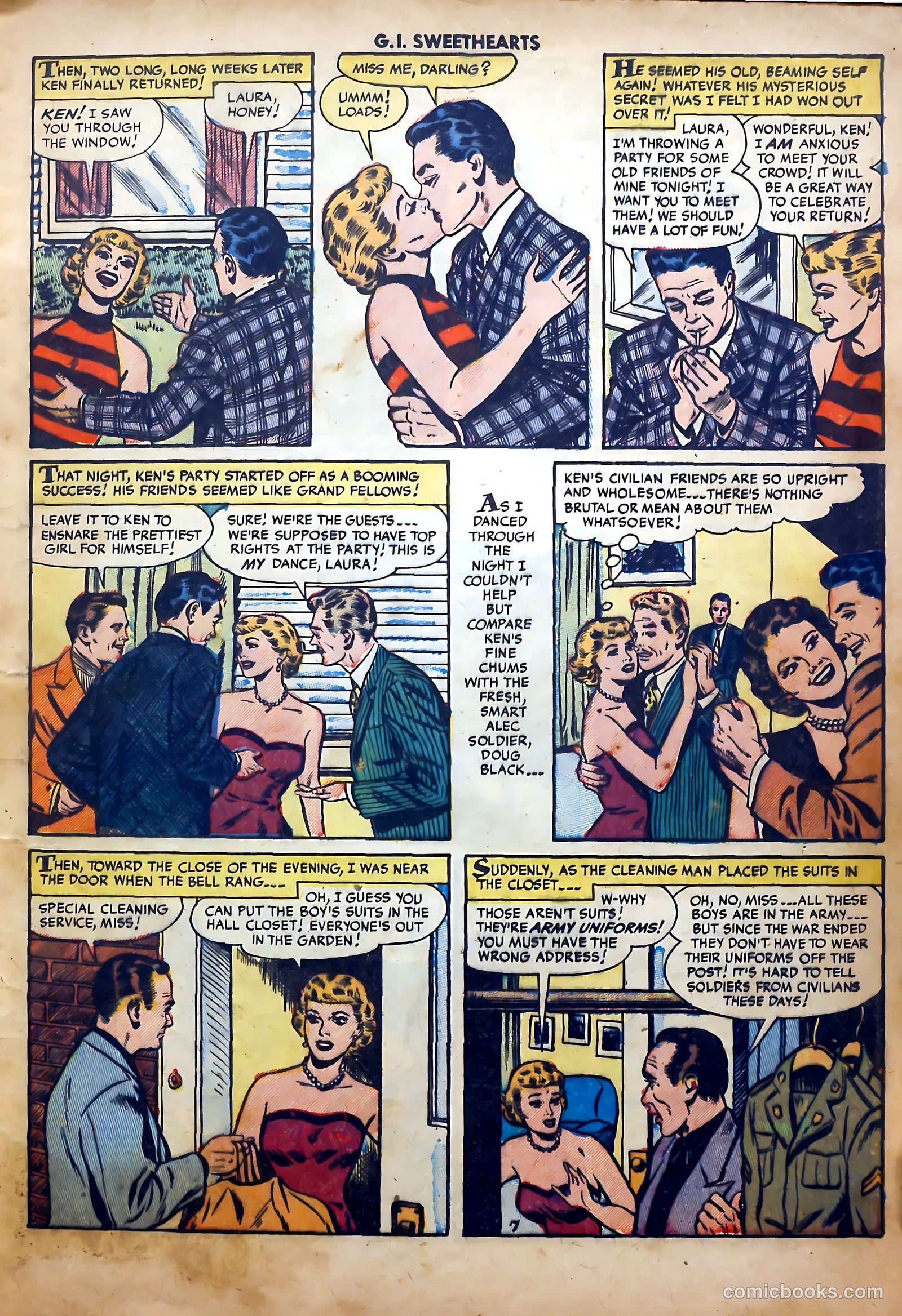 G.I. Sweethearts #39 — page 9 of 36