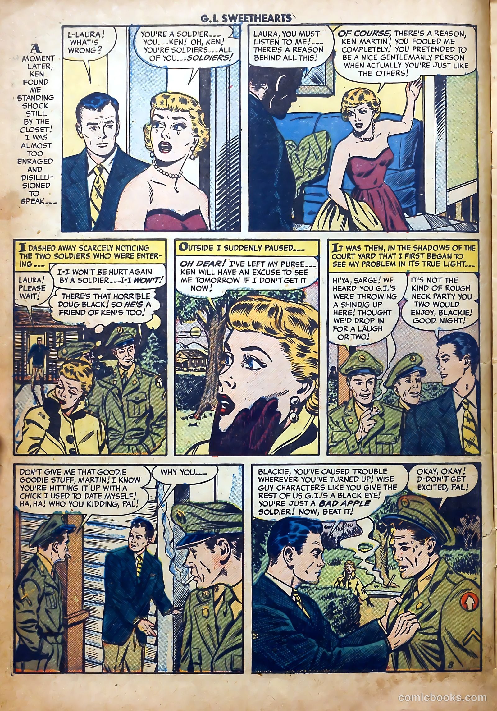 G.I. Sweethearts #39 — page 10 of 36