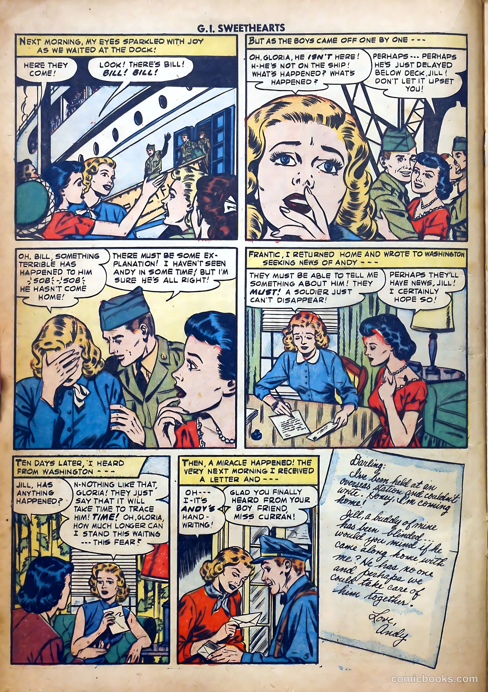 G.I. Sweethearts #39 — page 16 of 36