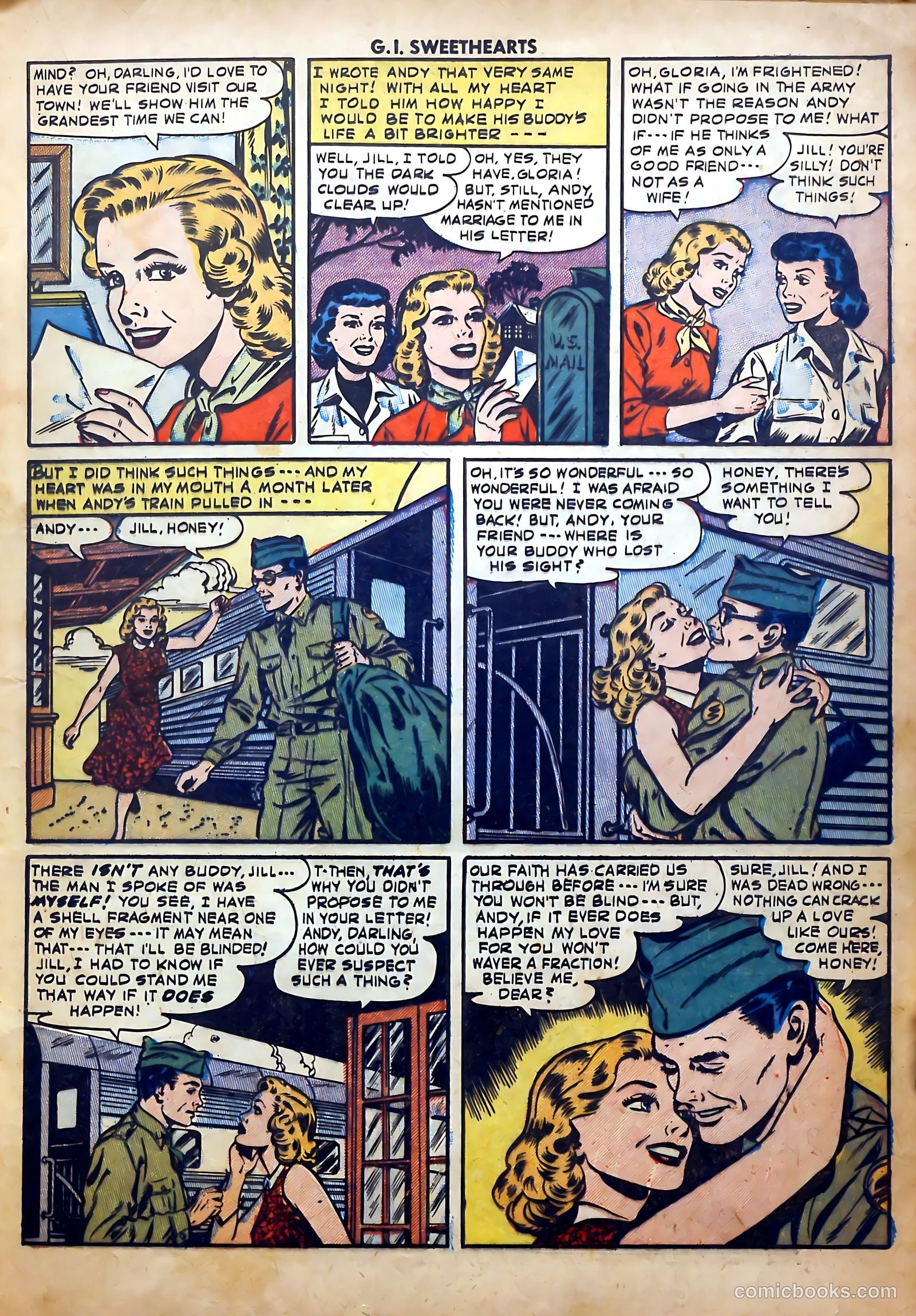 G.I. Sweethearts #39 — page 17 of 36