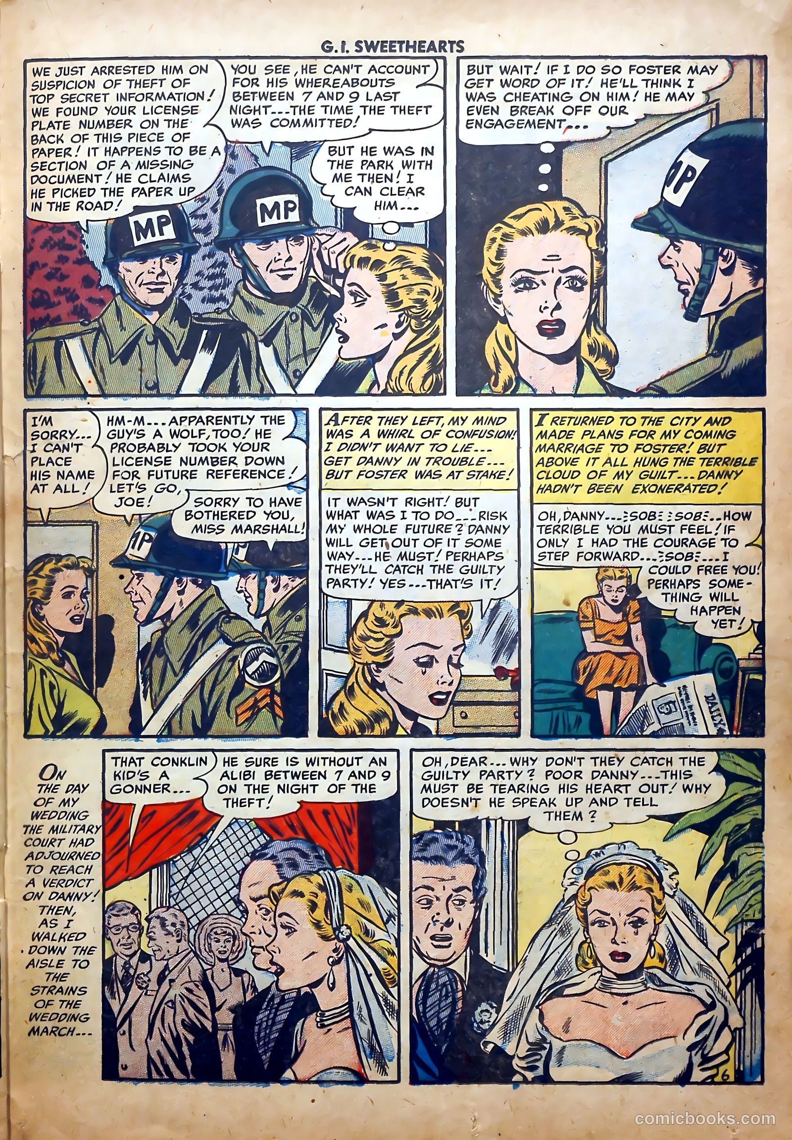 G.I. Sweethearts #39 — page 23 of 36