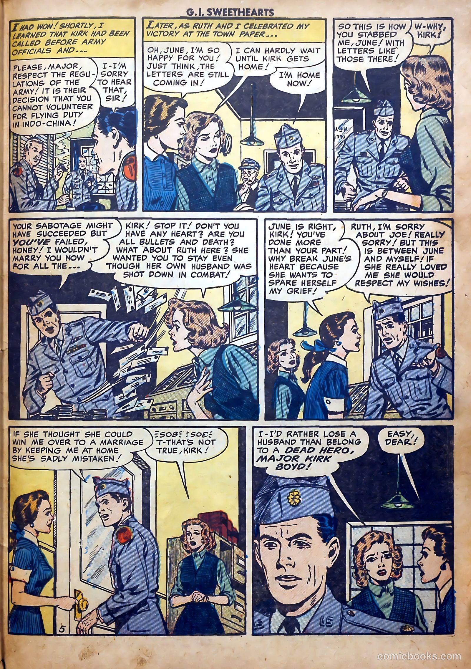 G.I. Sweethearts #39 — page 31 of 36