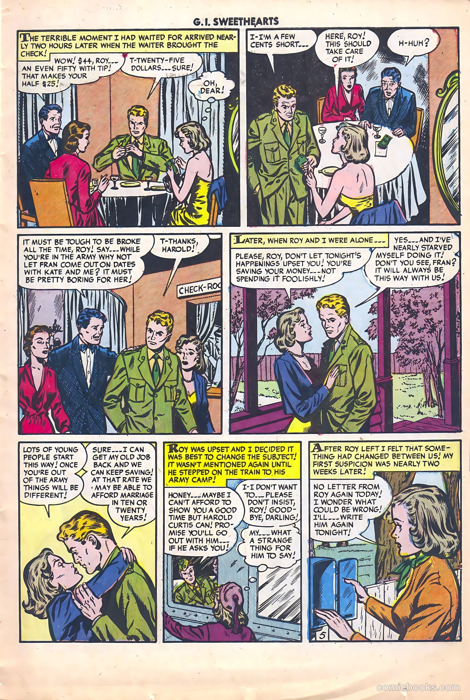 G.I. Sweethearts #40 — page 7 of 36