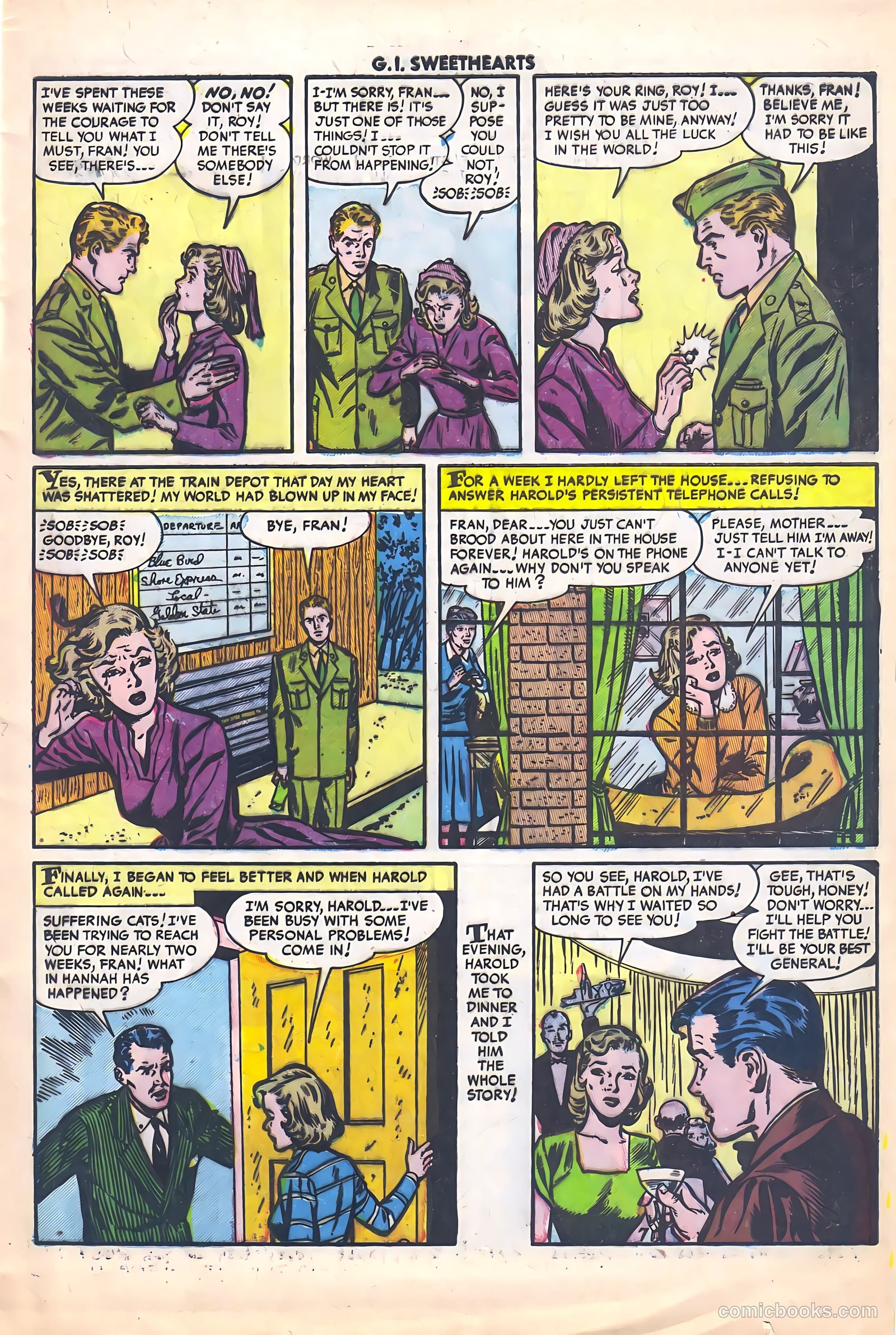 G.I. Sweethearts #40 — page 9 of 36