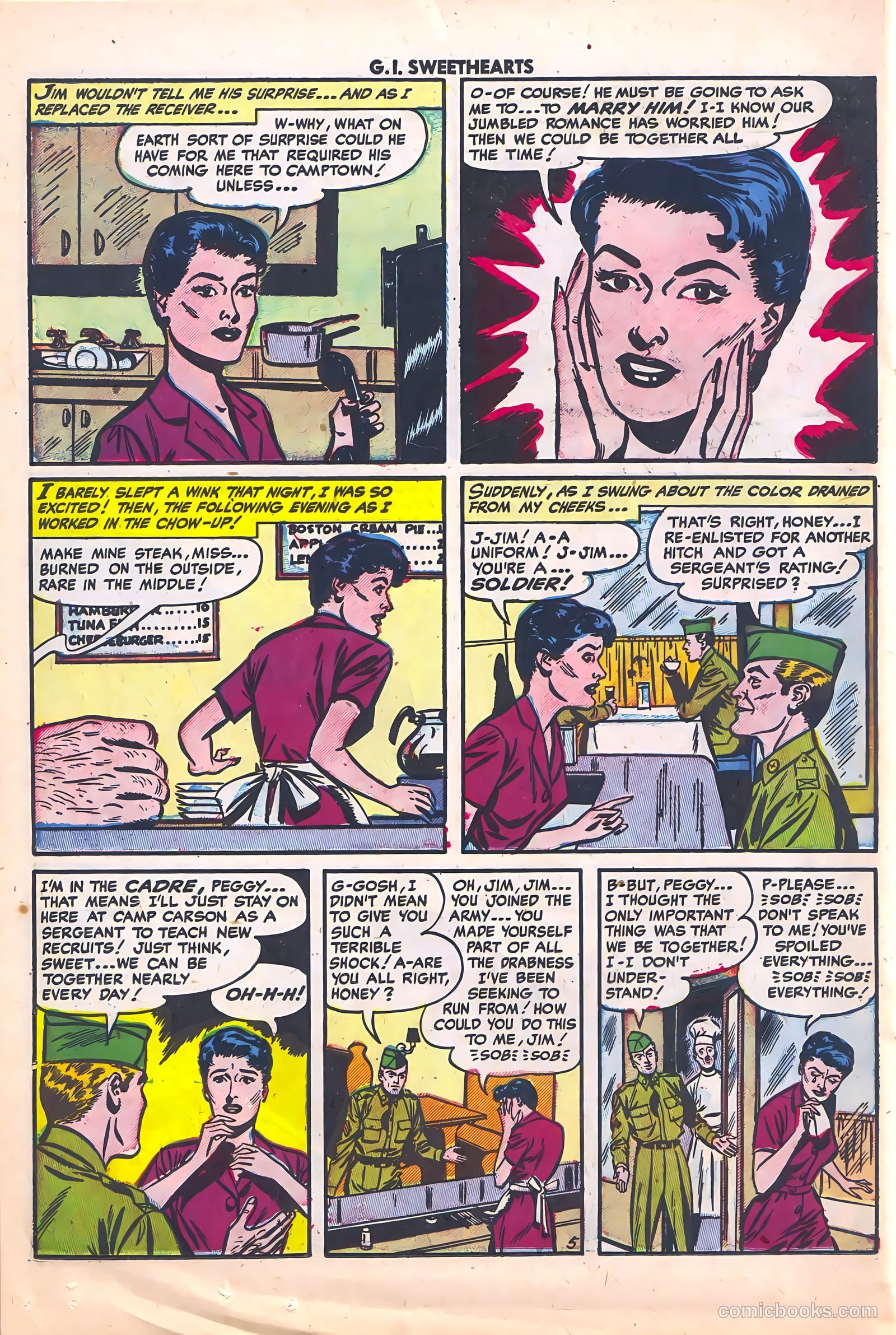 G.I. Sweethearts #40 — page 22 of 36