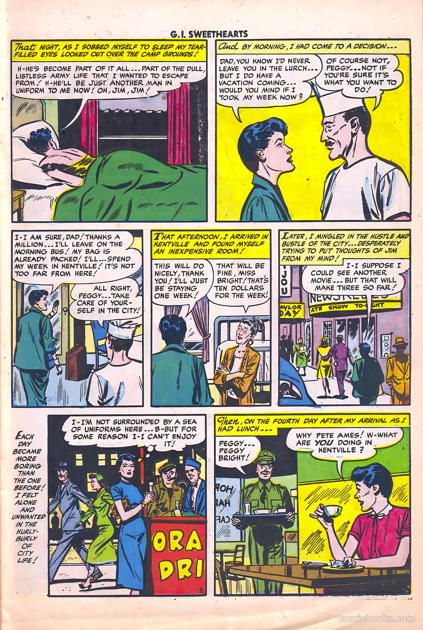 G.I. Sweethearts #40 — page 23 of 36