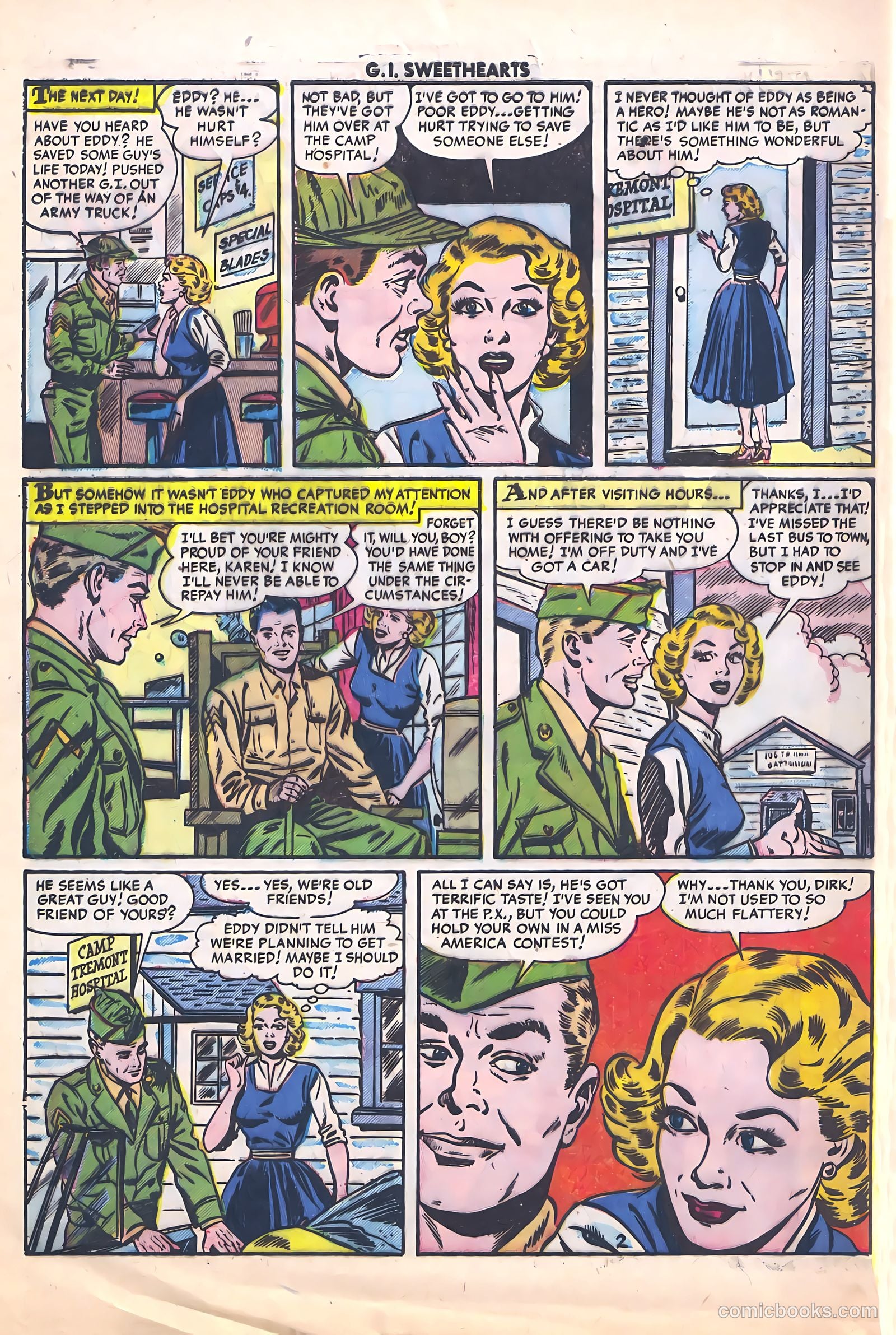 G.I. Sweethearts #40 — page 28 of 36