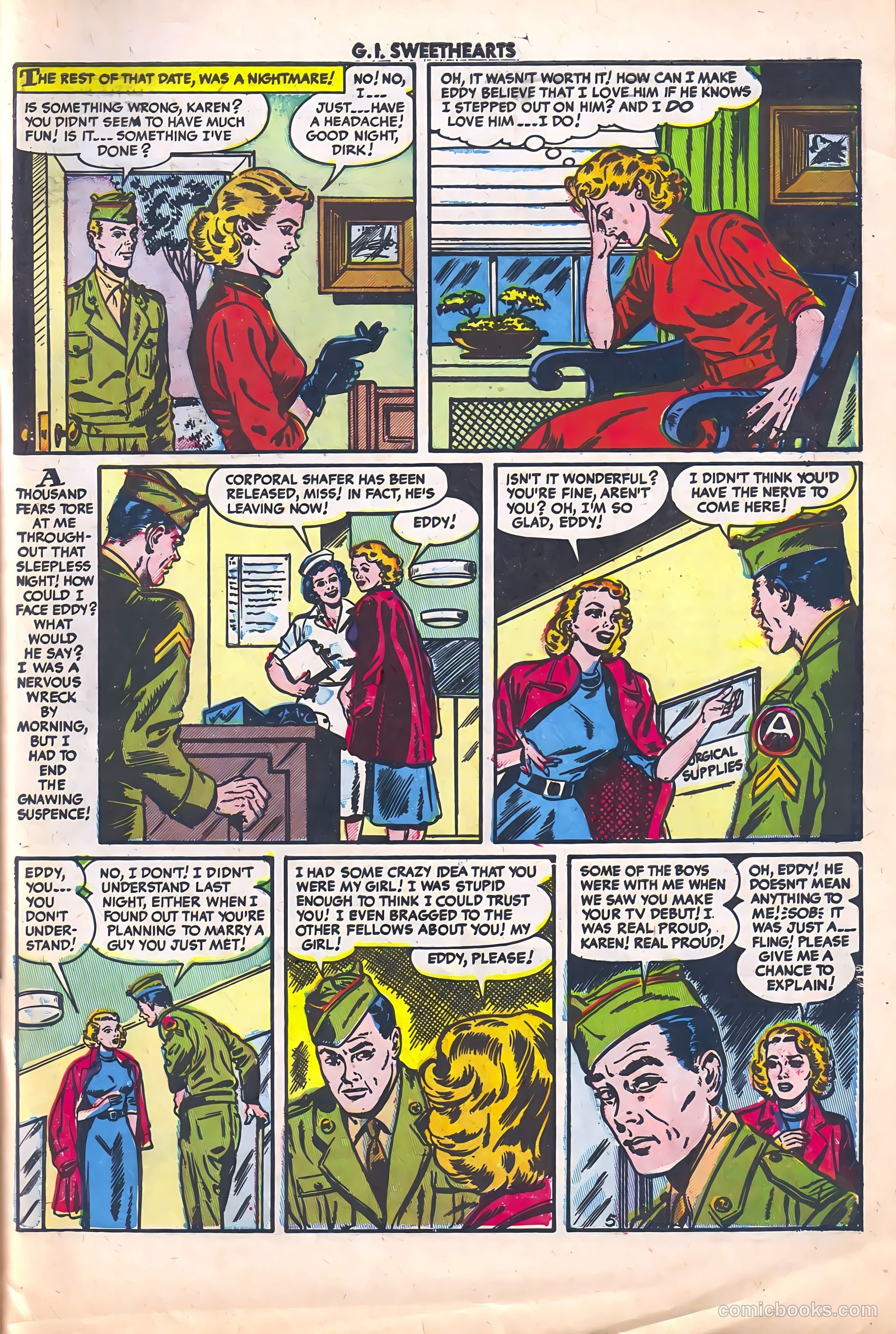 G.I. Sweethearts #40 — page 31 of 36
