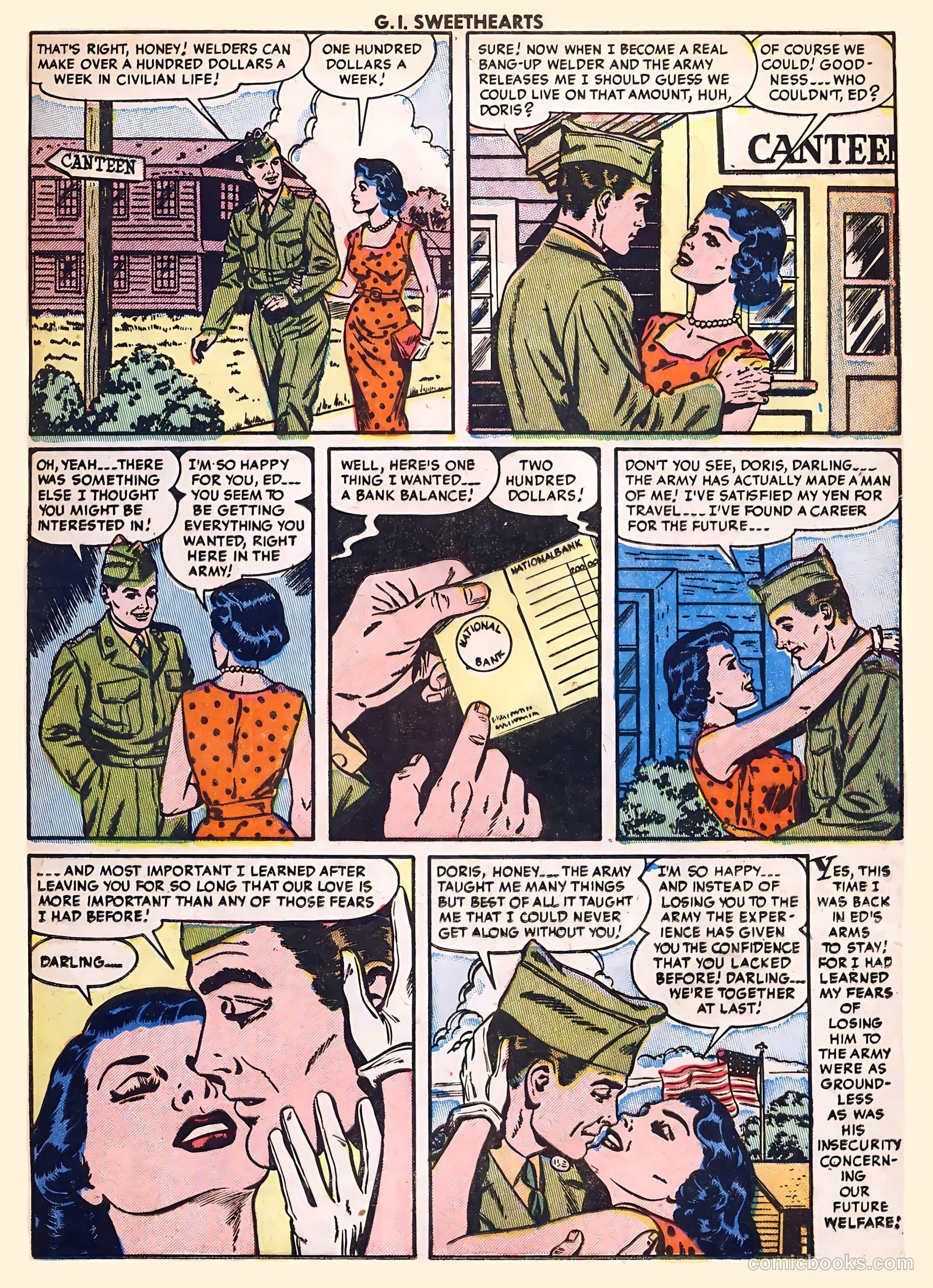 G.I. Sweethearts #41 — page 17 of 36