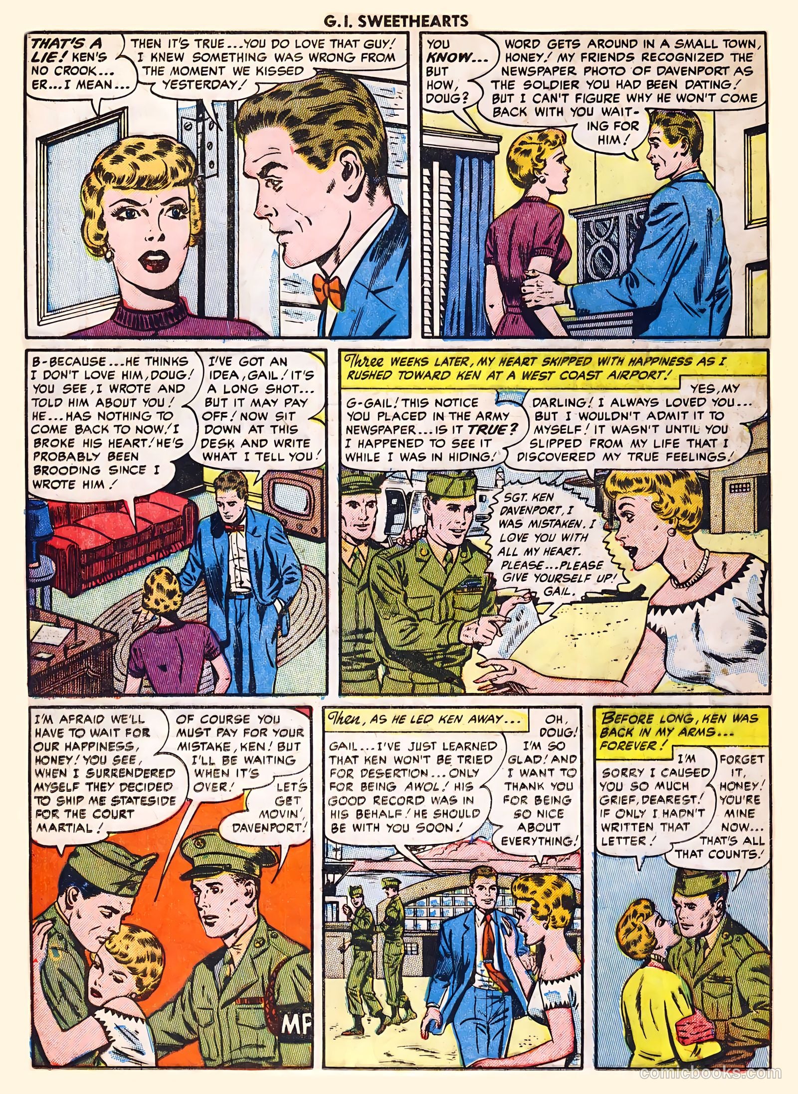 G.I. Sweethearts #41 — page 24 of 36